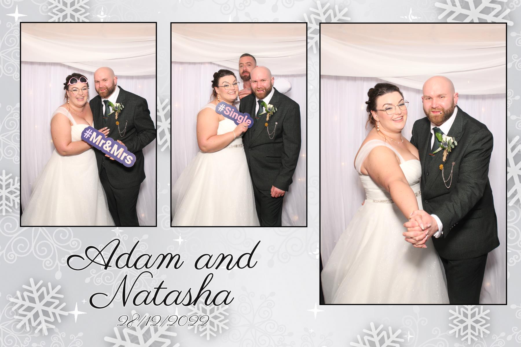 Adam and Natasha | View more photos from the event at gallery.blissbooth.co.uk/u/BlissBooth/Adam-and-Natasha