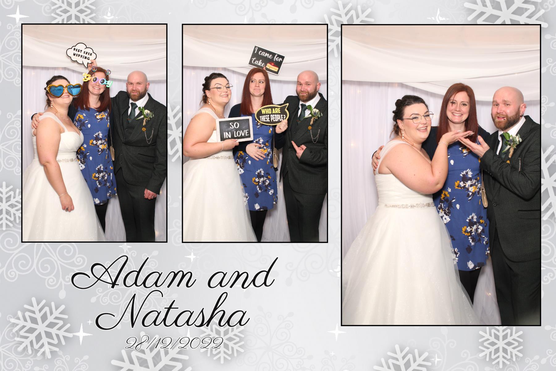 Adam and Natasha | View more photos from the event at gallery.blissbooth.co.uk/u/BlissBooth/Adam-and-Natasha