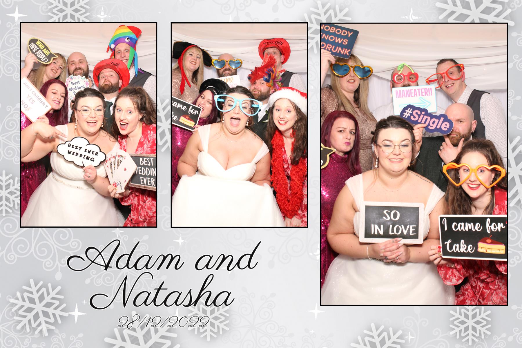 Adam and Natasha | View more photos from the event at gallery.blissbooth.co.uk/u/BlissBooth/Adam-and-Natasha