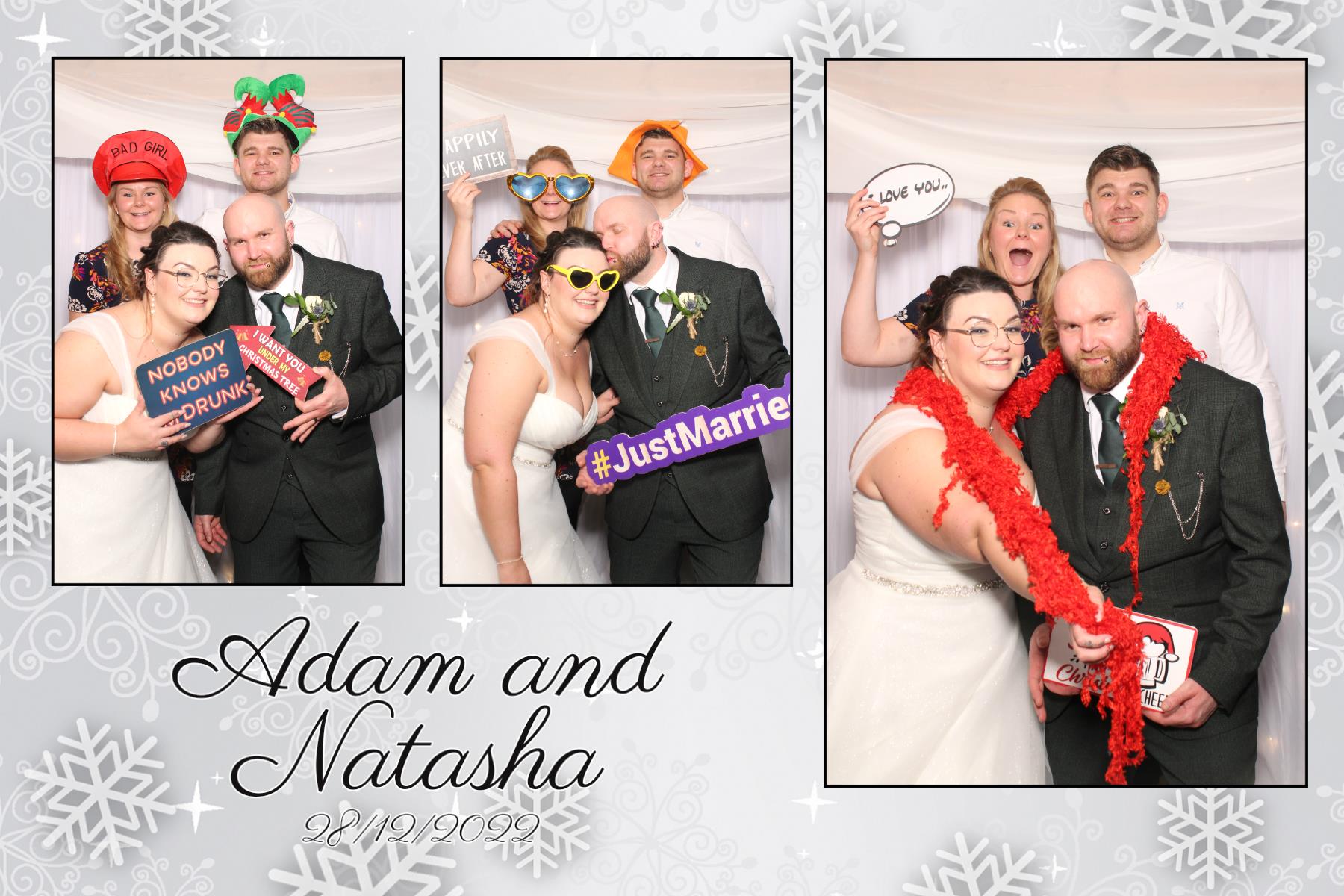 Adam and Natasha | View more photos from the event at gallery.blissbooth.co.uk/u/BlissBooth/Adam-and-Natasha