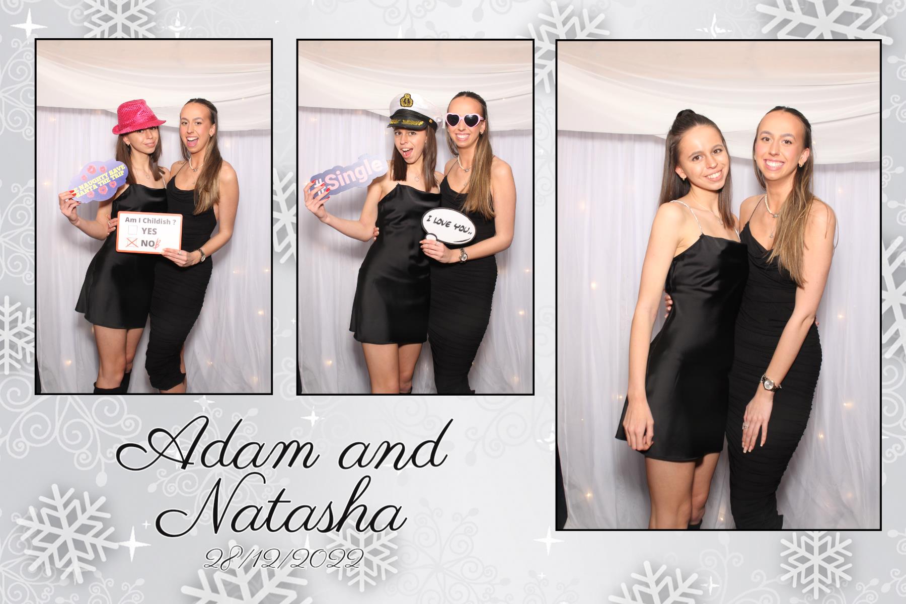 Adam and Natasha | View more photos from the event at gallery.blissbooth.co.uk/u/BlissBooth/Adam-and-Natasha