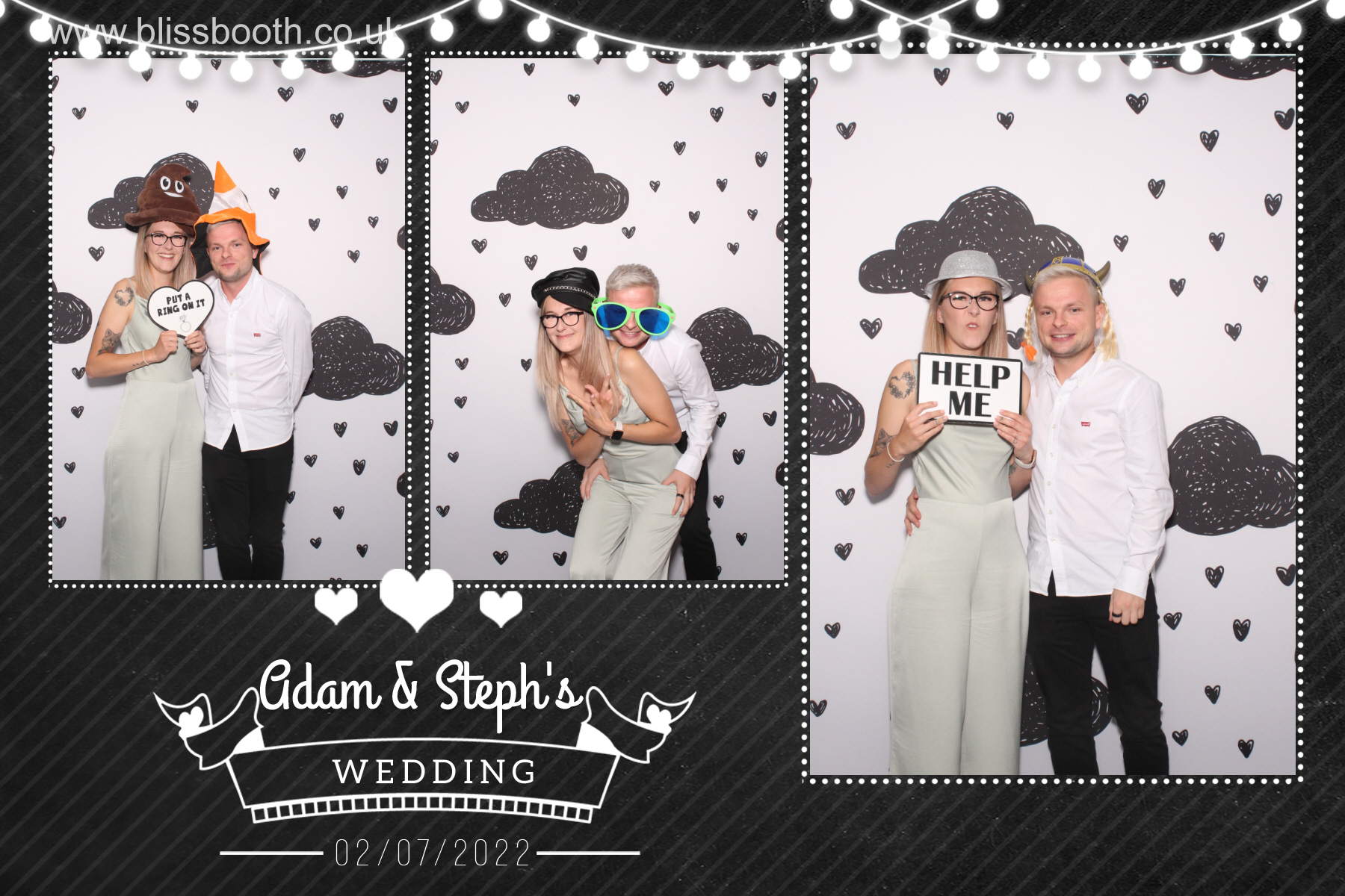 Adam and Steph | View more photos from the event at gallery.blissbooth.co.uk/u/BlissBooth/Adam-and-Steph