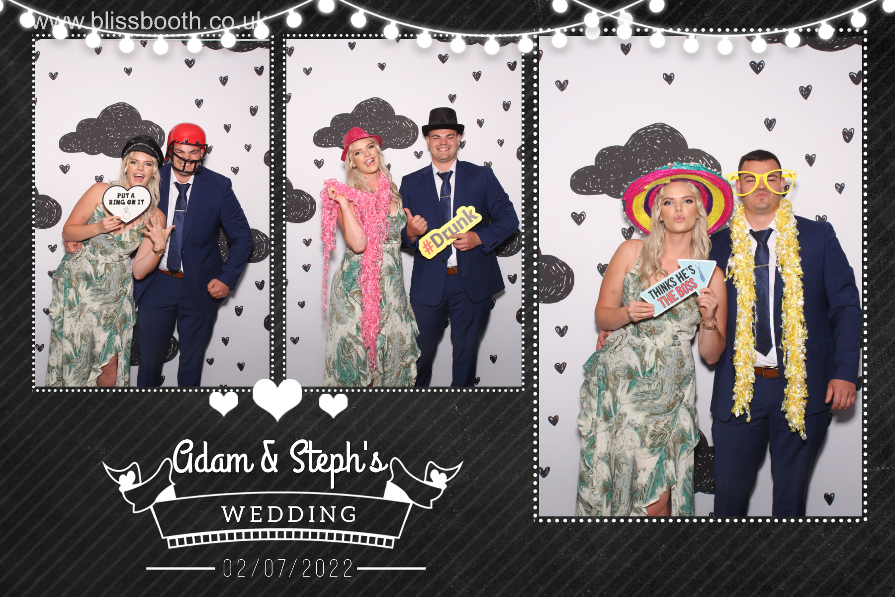 Adam and Steph | View more photos from the event at gallery.blissbooth.co.uk/u/BlissBooth/Adam-and-Steph