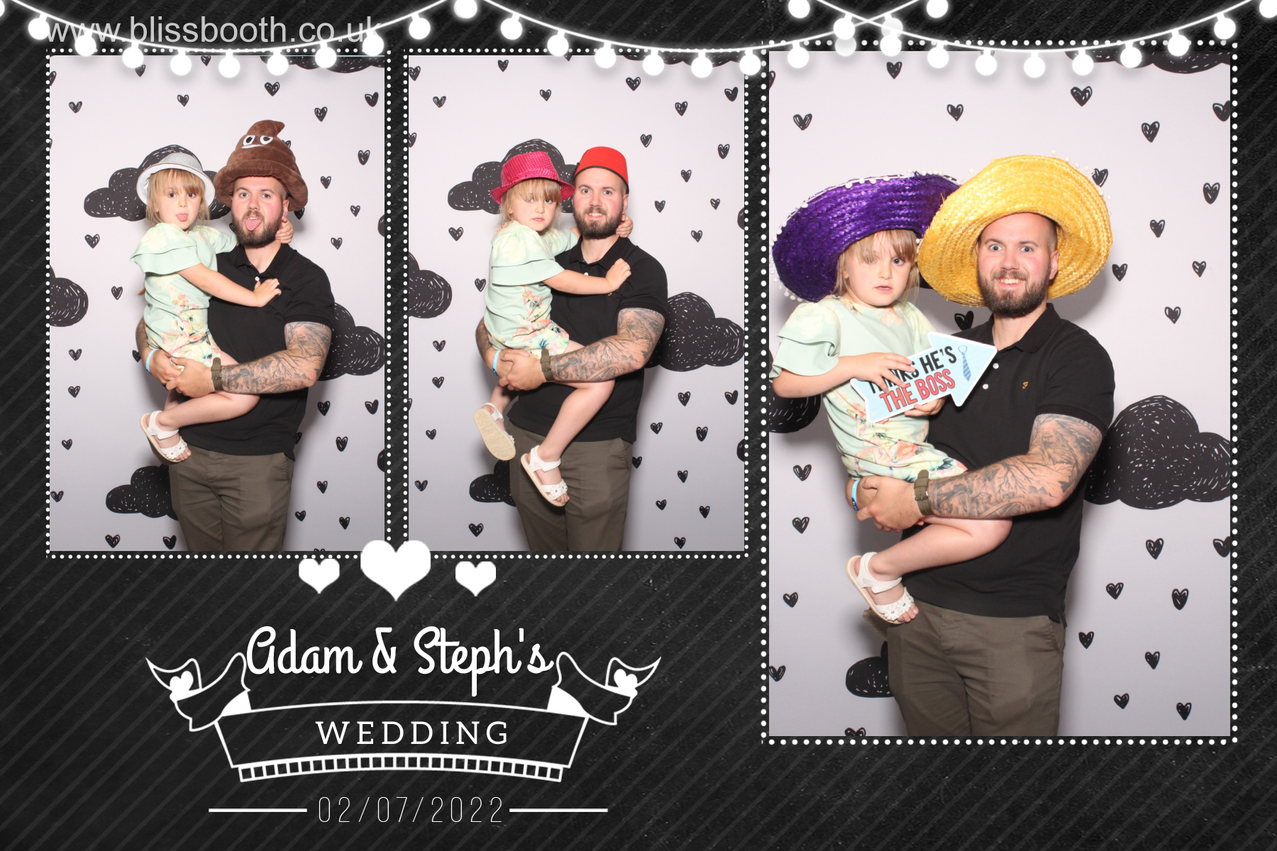 Adam and Steph | View more photos from the event at gallery.blissbooth.co.uk/u/BlissBooth/Adam-and-Steph