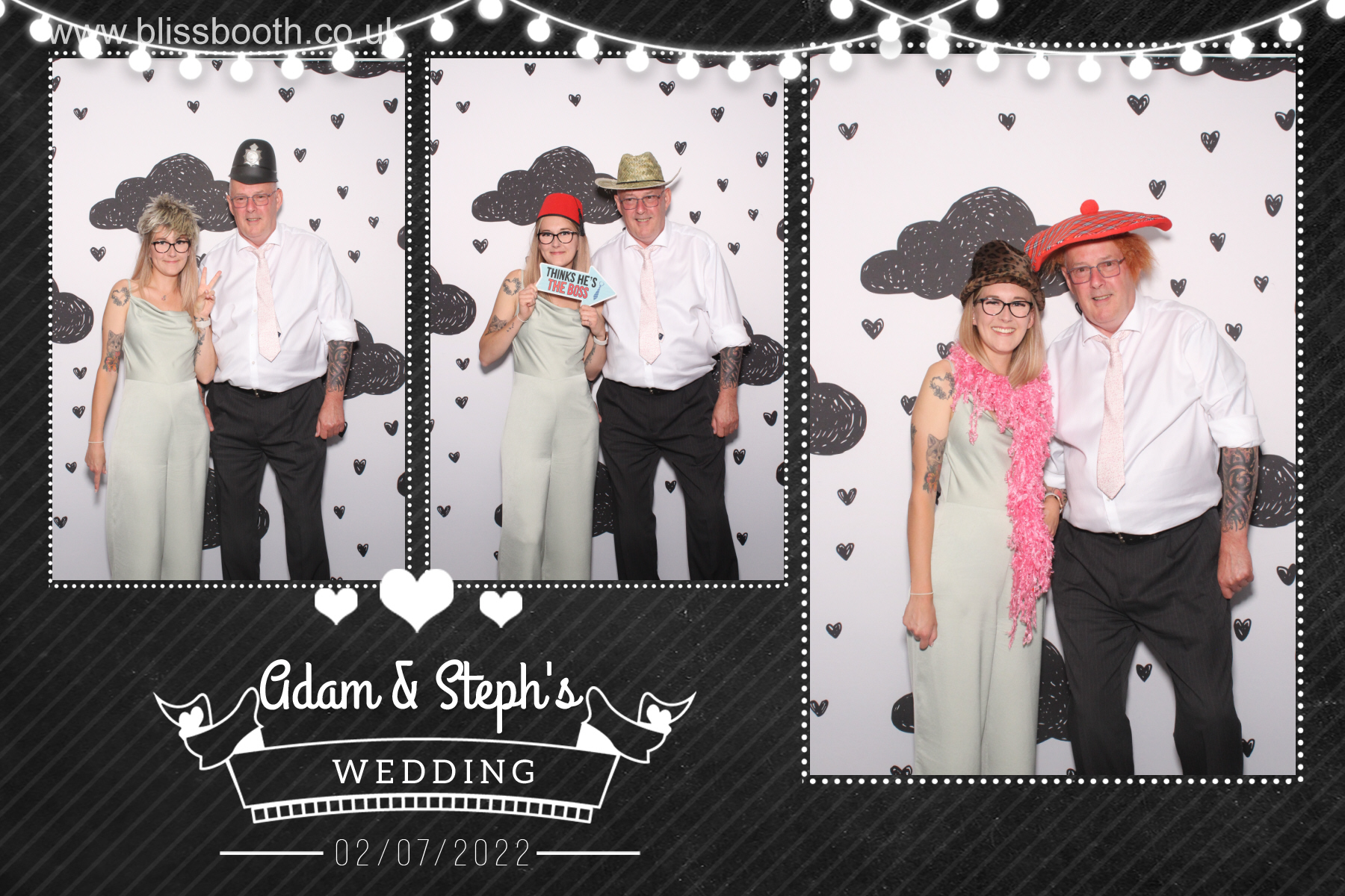 Adam and Steph | View more photos from the event at gallery.blissbooth.co.uk/u/BlissBooth/Adam-and-Steph