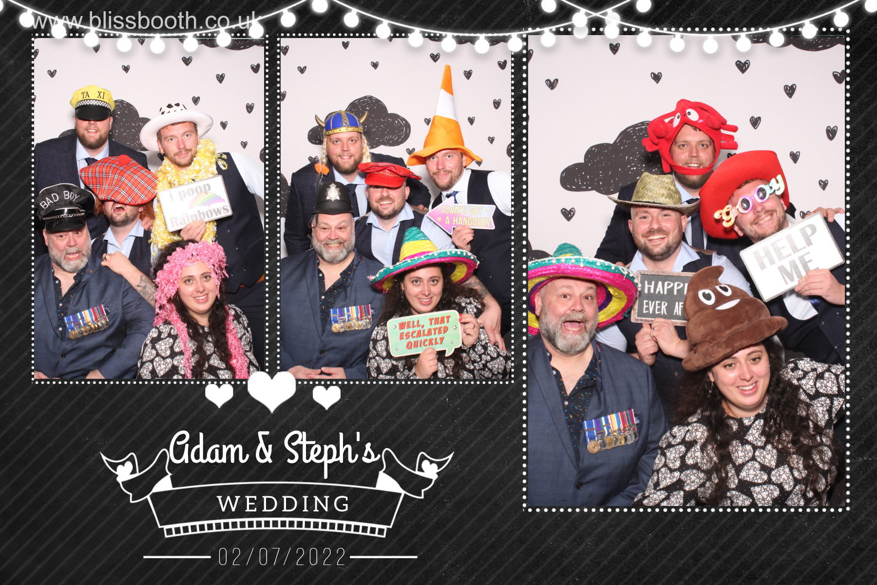 Adam and Steph | View more photos from the event at gallery.blissbooth.co.uk/u/BlissBooth/Adam-and-Steph