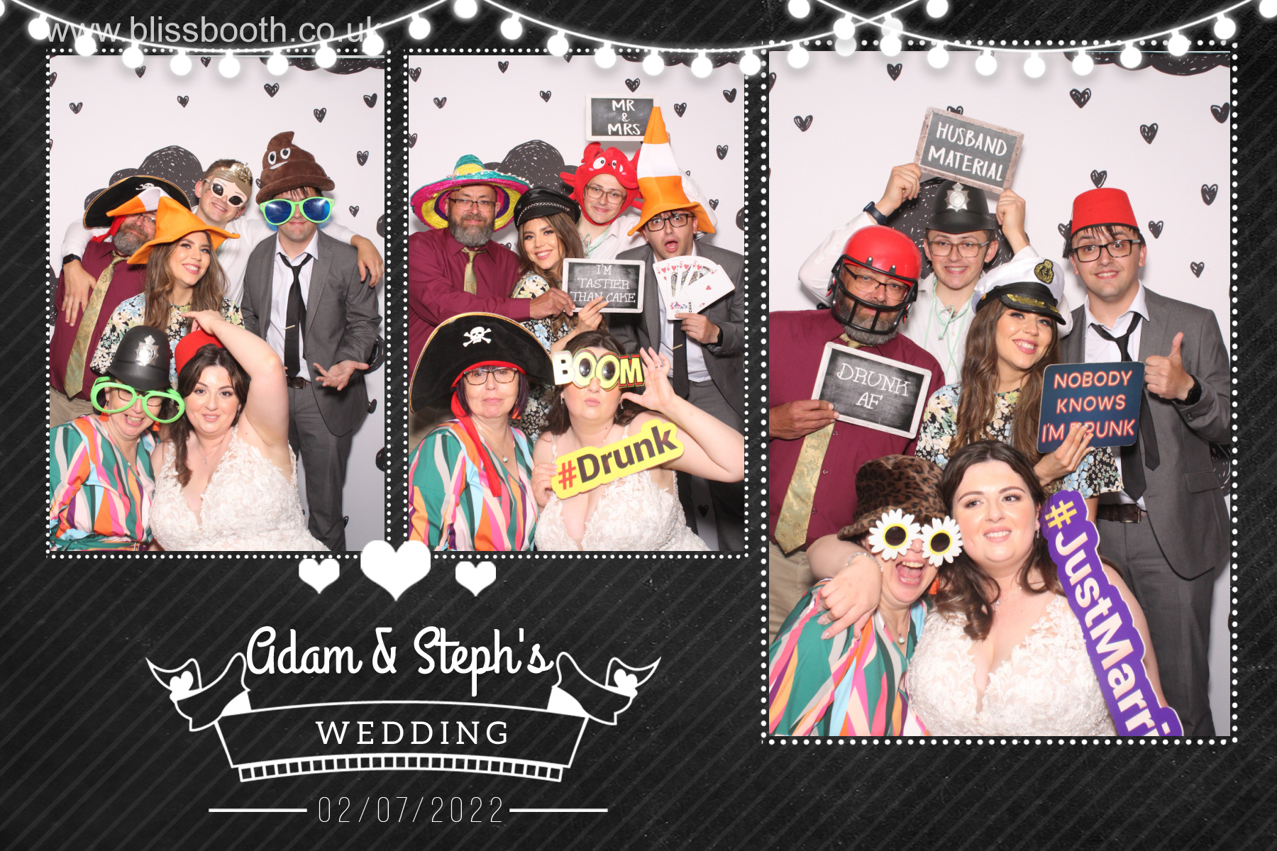 Adam and Steph | View more photos from the event at gallery.blissbooth.co.uk/u/BlissBooth/Adam-and-Steph