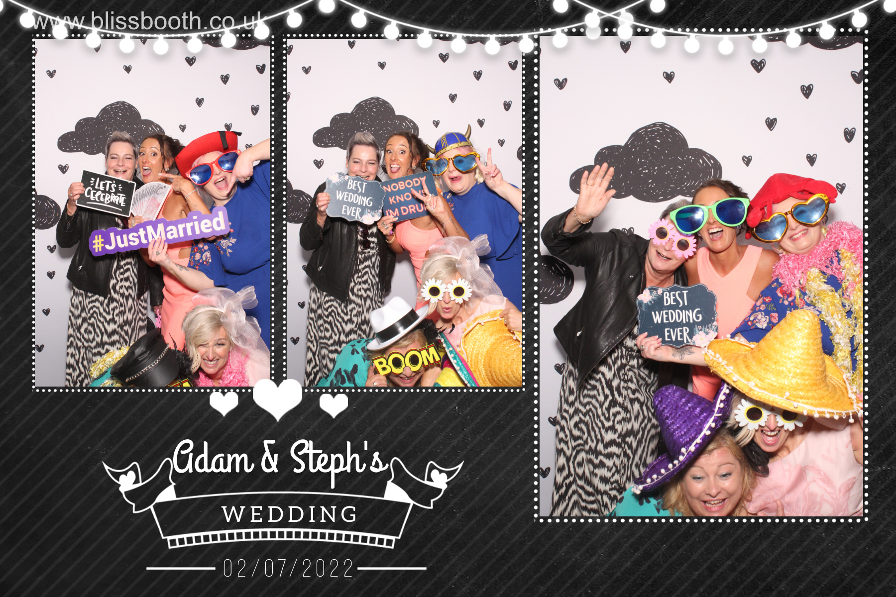 Adam and Steph | View more photos from the event at gallery.blissbooth.co.uk/u/BlissBooth/Adam-and-Steph