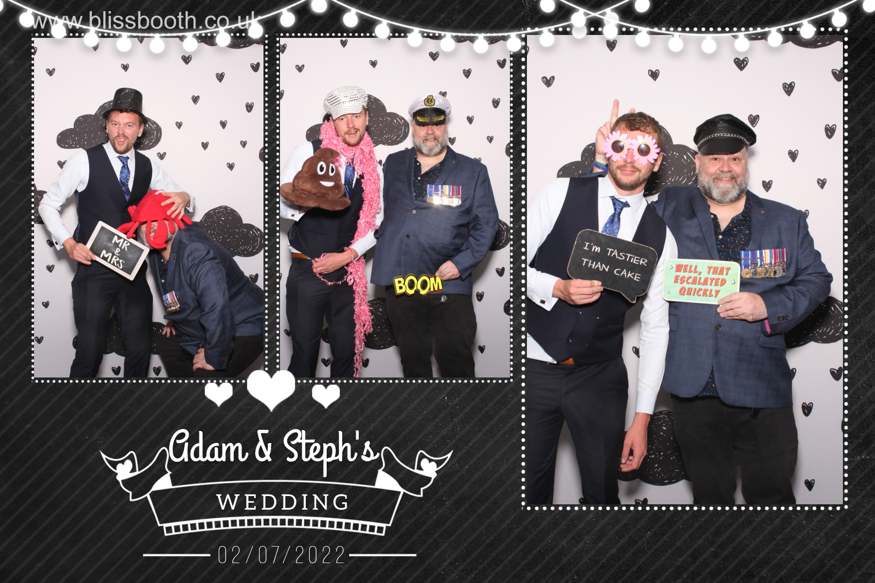 Adam and Steph | View more photos from the event at gallery.blissbooth.co.uk/u/BlissBooth/Adam-and-Steph