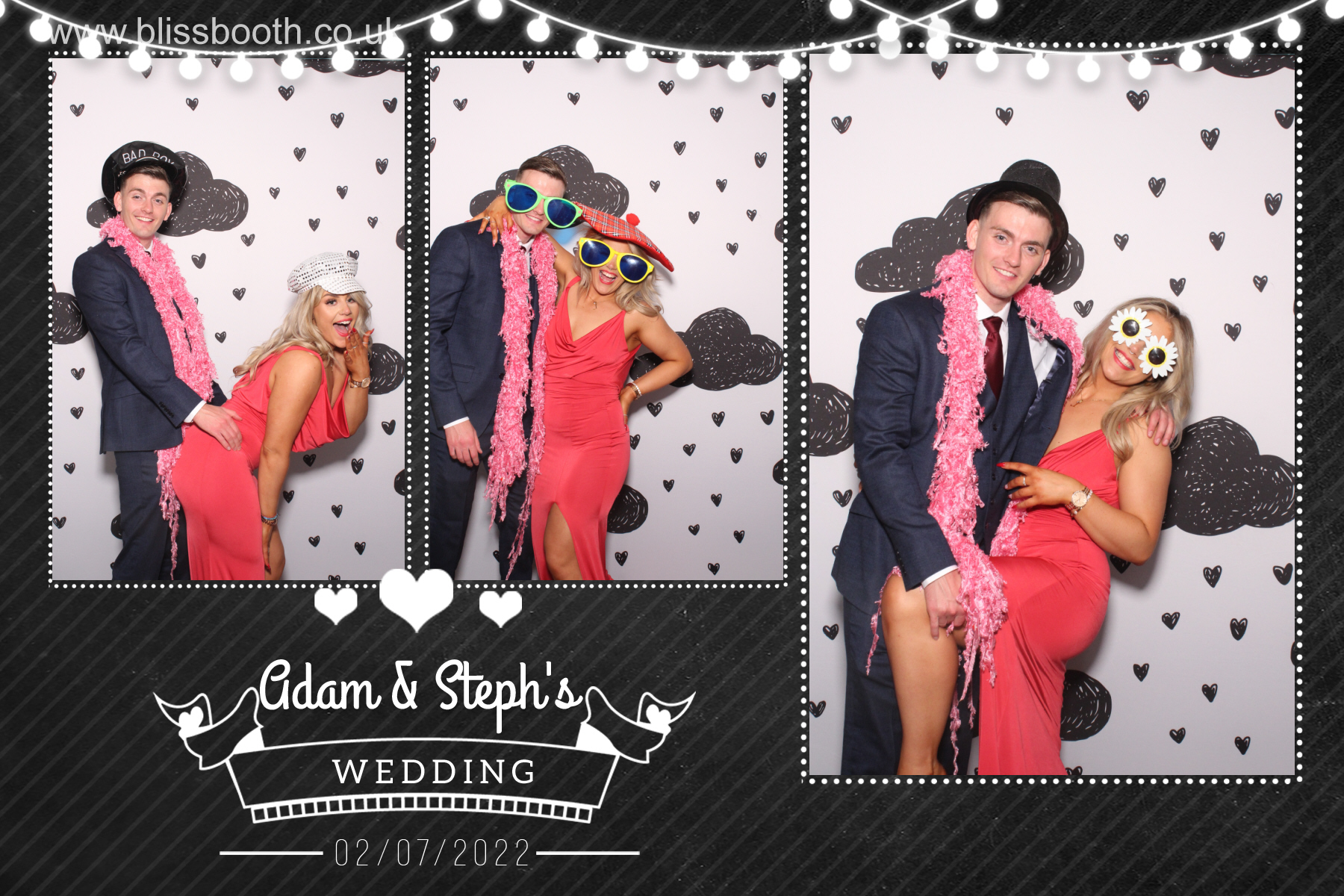 Adam and Steph | View more photos from the event at gallery.blissbooth.co.uk/u/BlissBooth/Adam-and-Steph