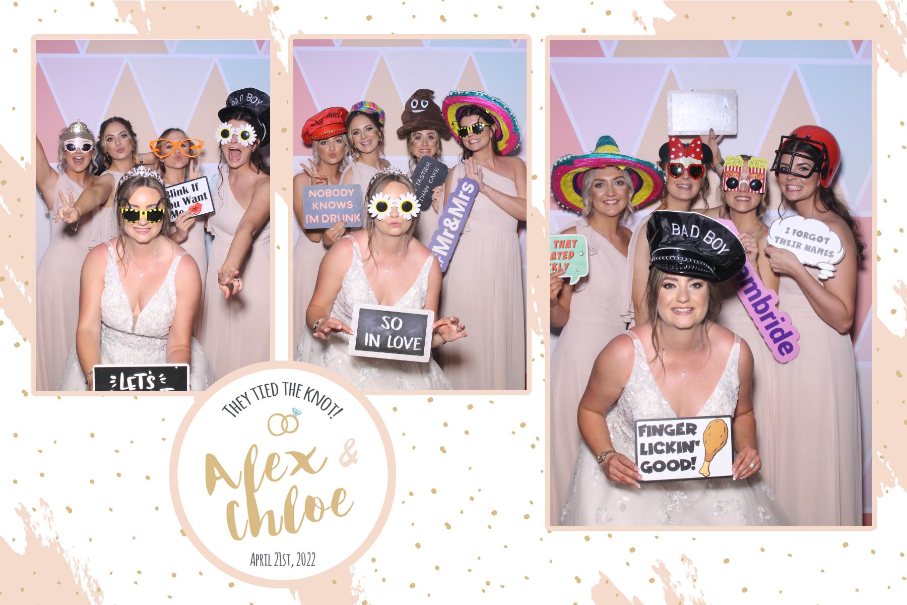 Alex and Chloe | View more photos from the event at gallery.blissbooth.co.uk/u/BlissBooth/Alex-and-Chloe