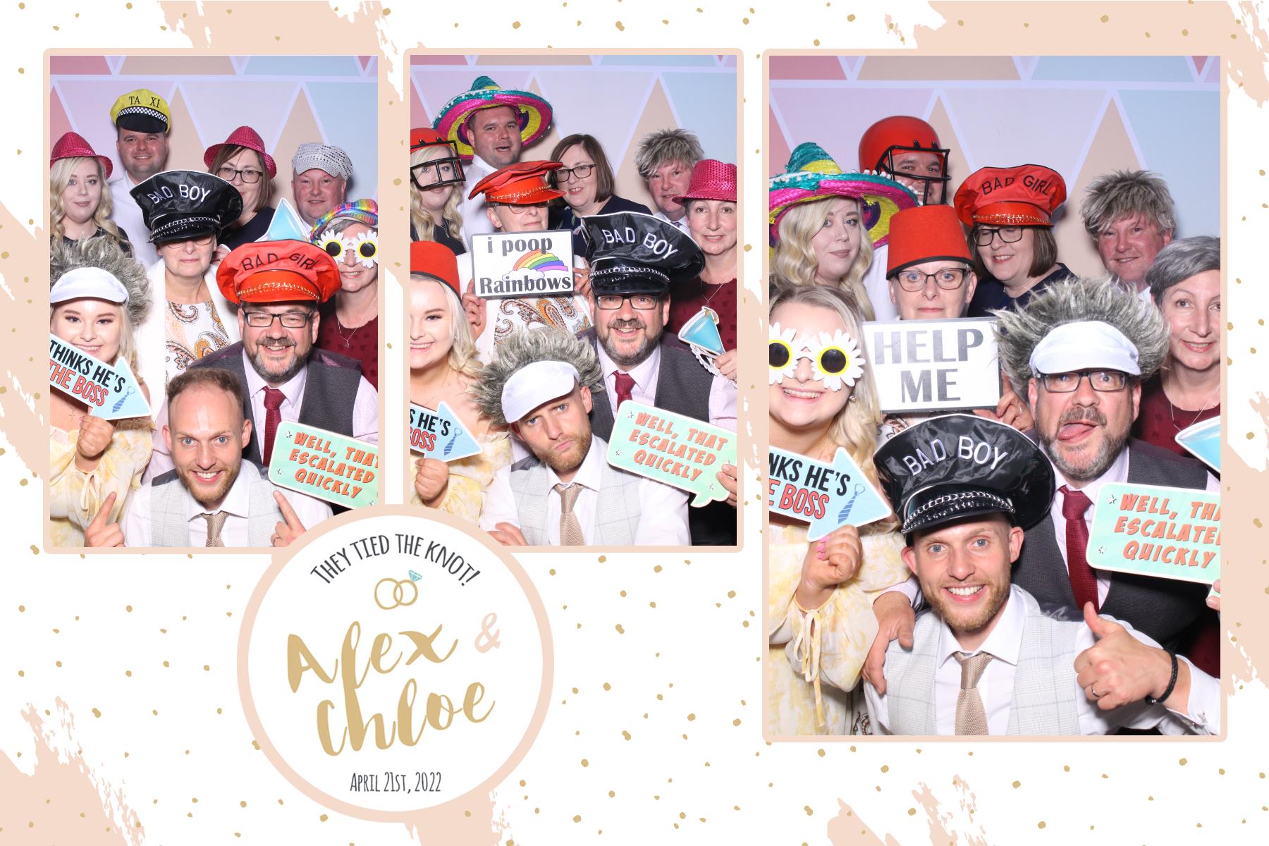 Alex and Chloe | View more photos from the event at gallery.blissbooth.co.uk/u/BlissBooth/Alex-and-Chloe