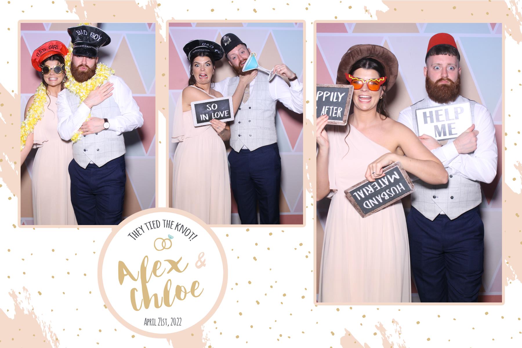 Alex and Chloe | View more photos from the event at gallery.blissbooth.co.uk/u/BlissBooth/Alex-and-Chloe