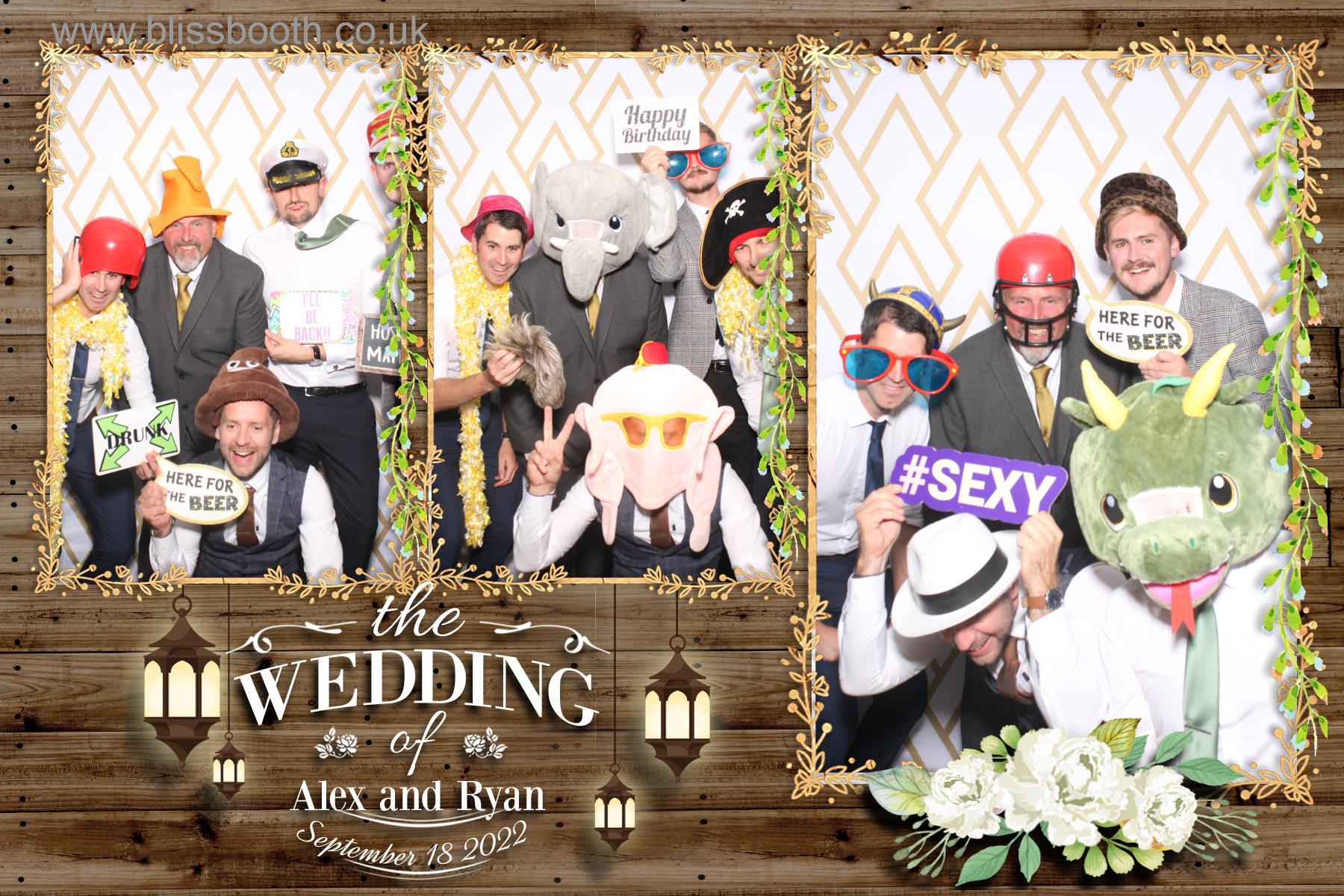 Alex and Ryan | View more photos from the event at gallery.blissbooth.co.uk/u/BlissBooth/Alex-and-Ryan