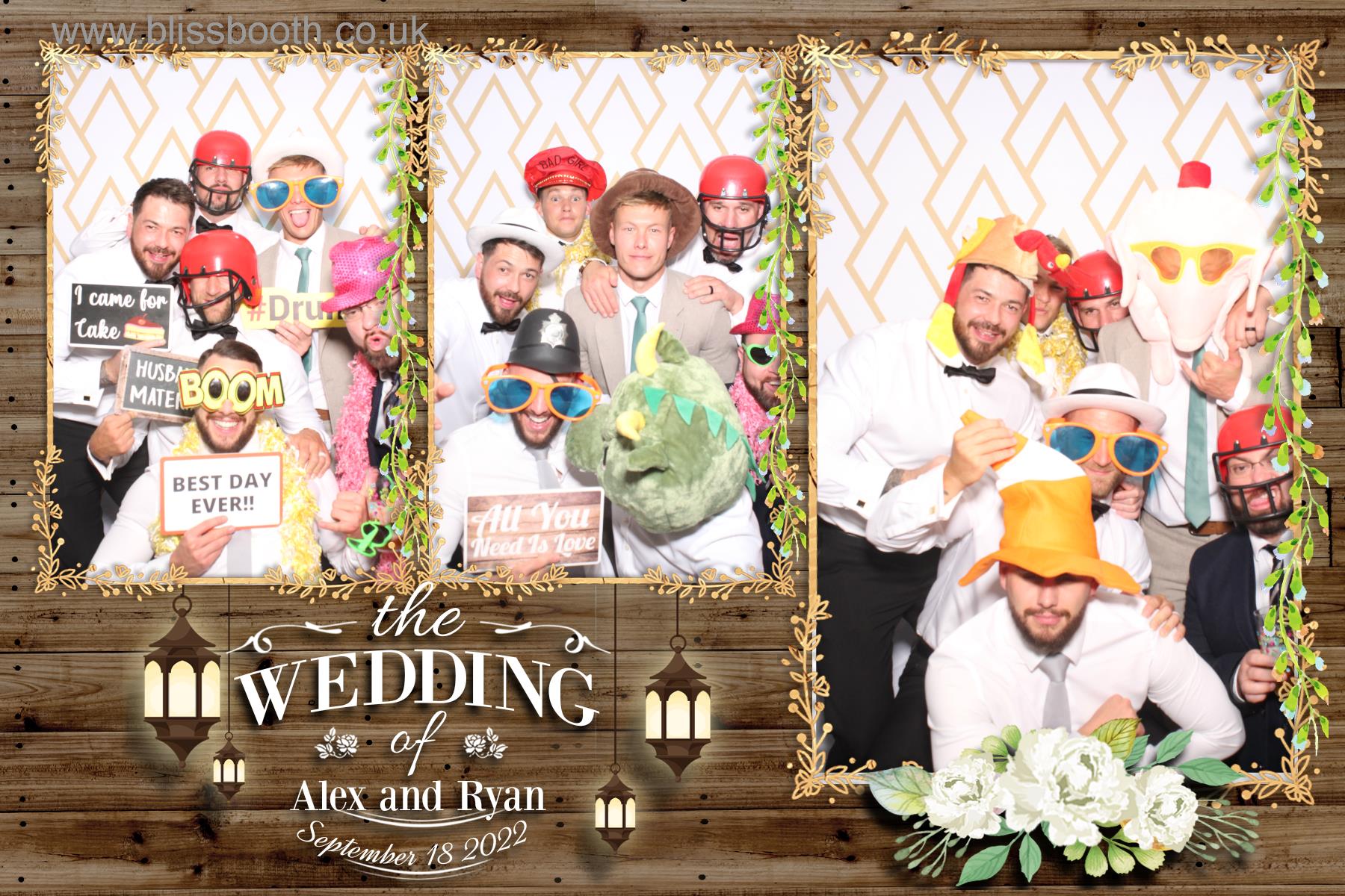 Alex and Ryan | View more photos from the event at gallery.blissbooth.co.uk/u/BlissBooth/Alex-and-Ryan