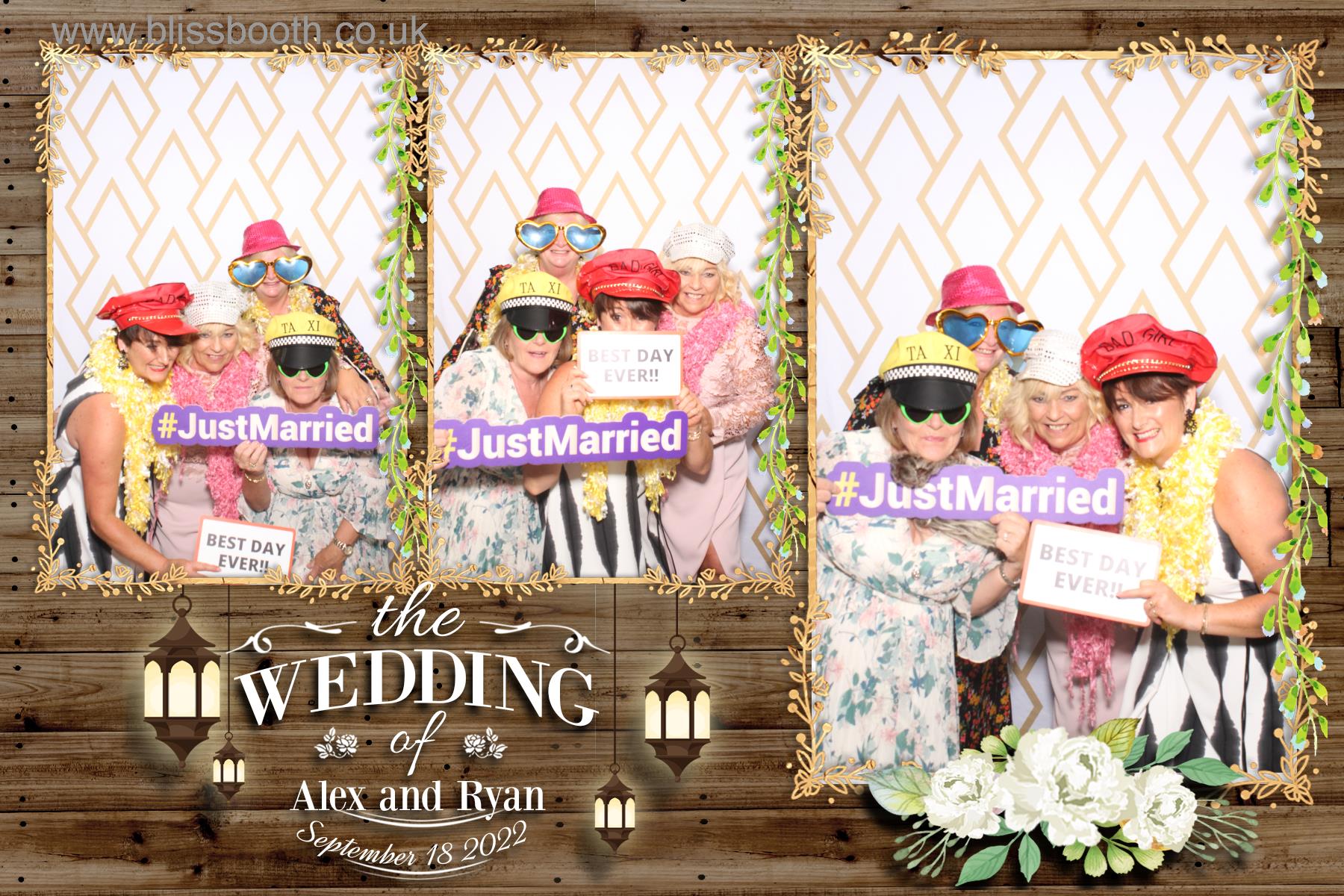 Alex and Ryan | View more photos from the event at gallery.blissbooth.co.uk/u/BlissBooth/Alex-and-Ryan