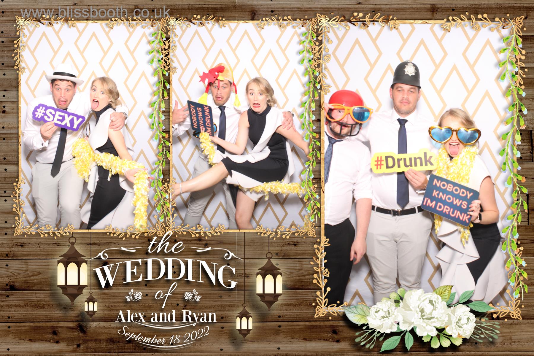 Alex and Ryan | View more photos from the event at gallery.blissbooth.co.uk/u/BlissBooth/Alex-and-Ryan