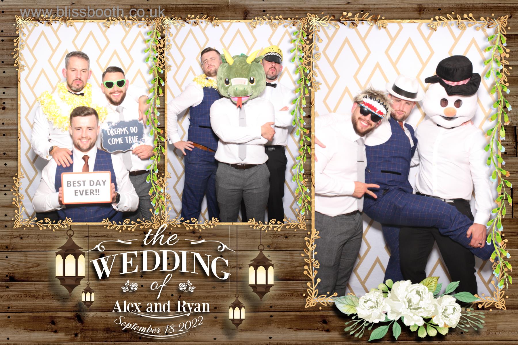 Alex and Ryan | View more photos from the event at gallery.blissbooth.co.uk/u/BlissBooth/Alex-and-Ryan