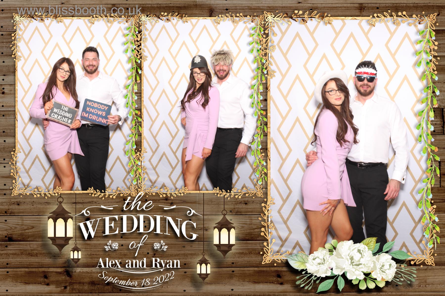 Alex and Ryan | View more photos from the event at gallery.blissbooth.co.uk/u/BlissBooth/Alex-and-Ryan