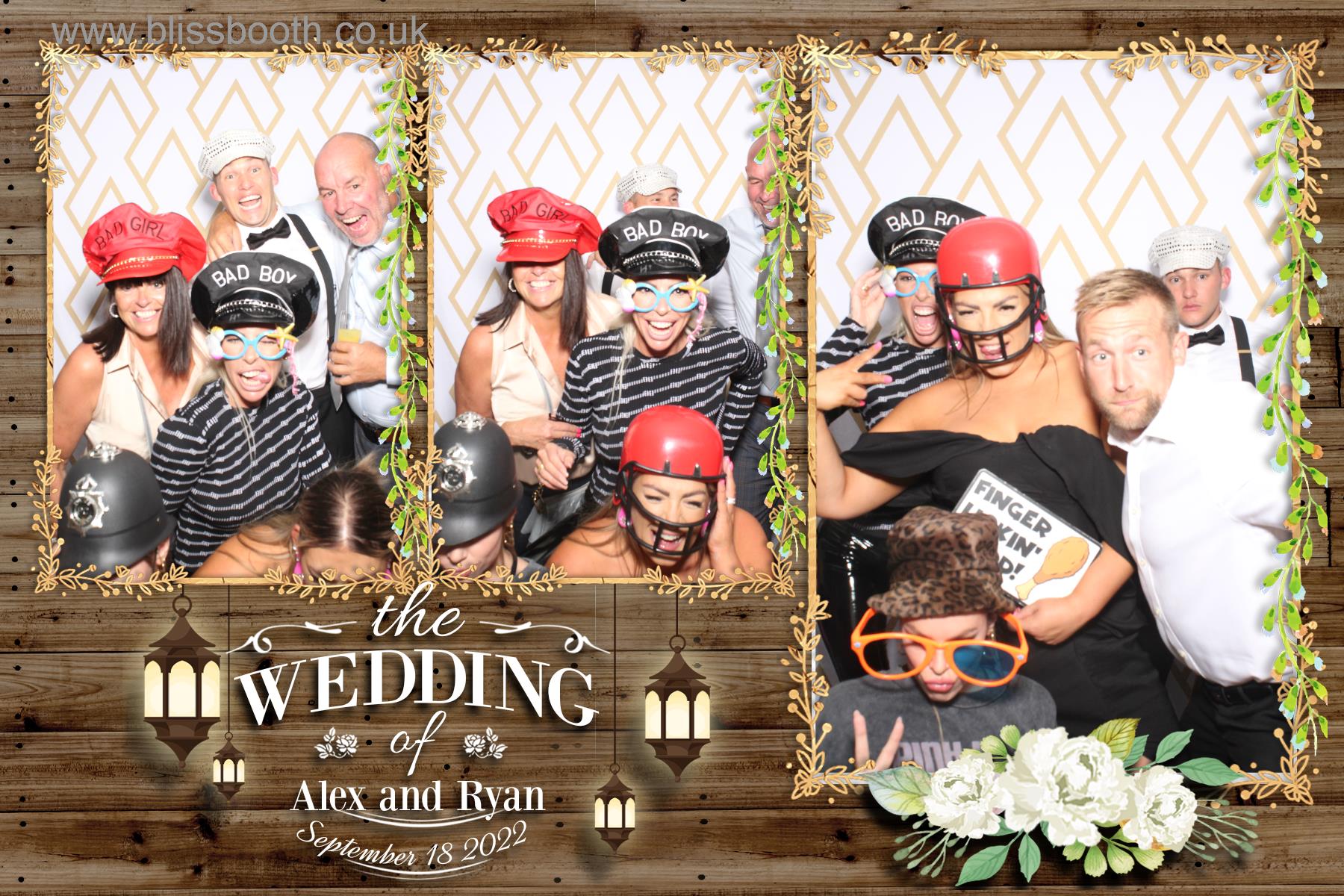 Alex and Ryan | View more photos from the event at gallery.blissbooth.co.uk/u/BlissBooth/Alex-and-Ryan