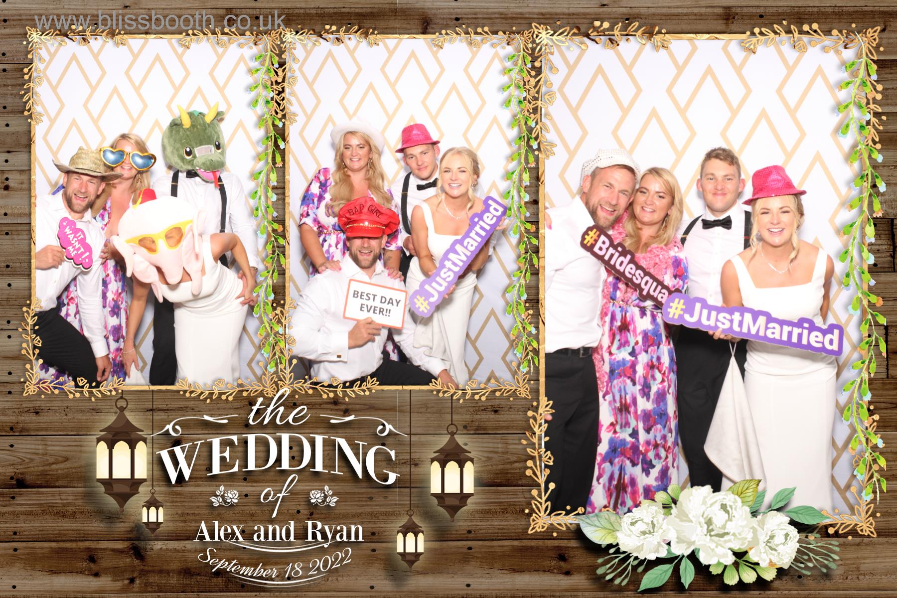 Alex and Ryan | View more photos from the event at gallery.blissbooth.co.uk/u/BlissBooth/Alex-and-Ryan