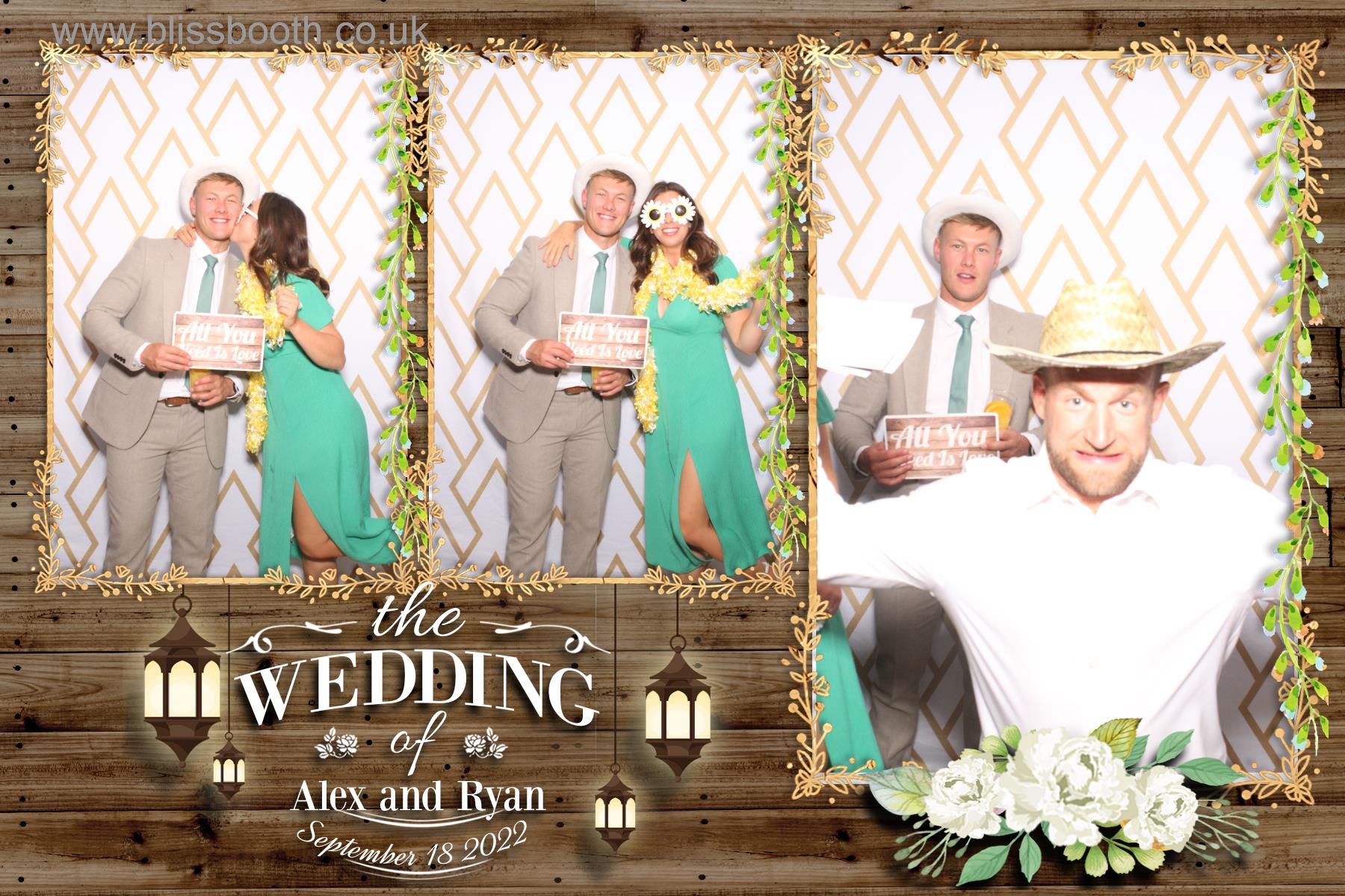 Alex and Ryan | View more photos from the event at gallery.blissbooth.co.uk/u/BlissBooth/Alex-and-Ryan
