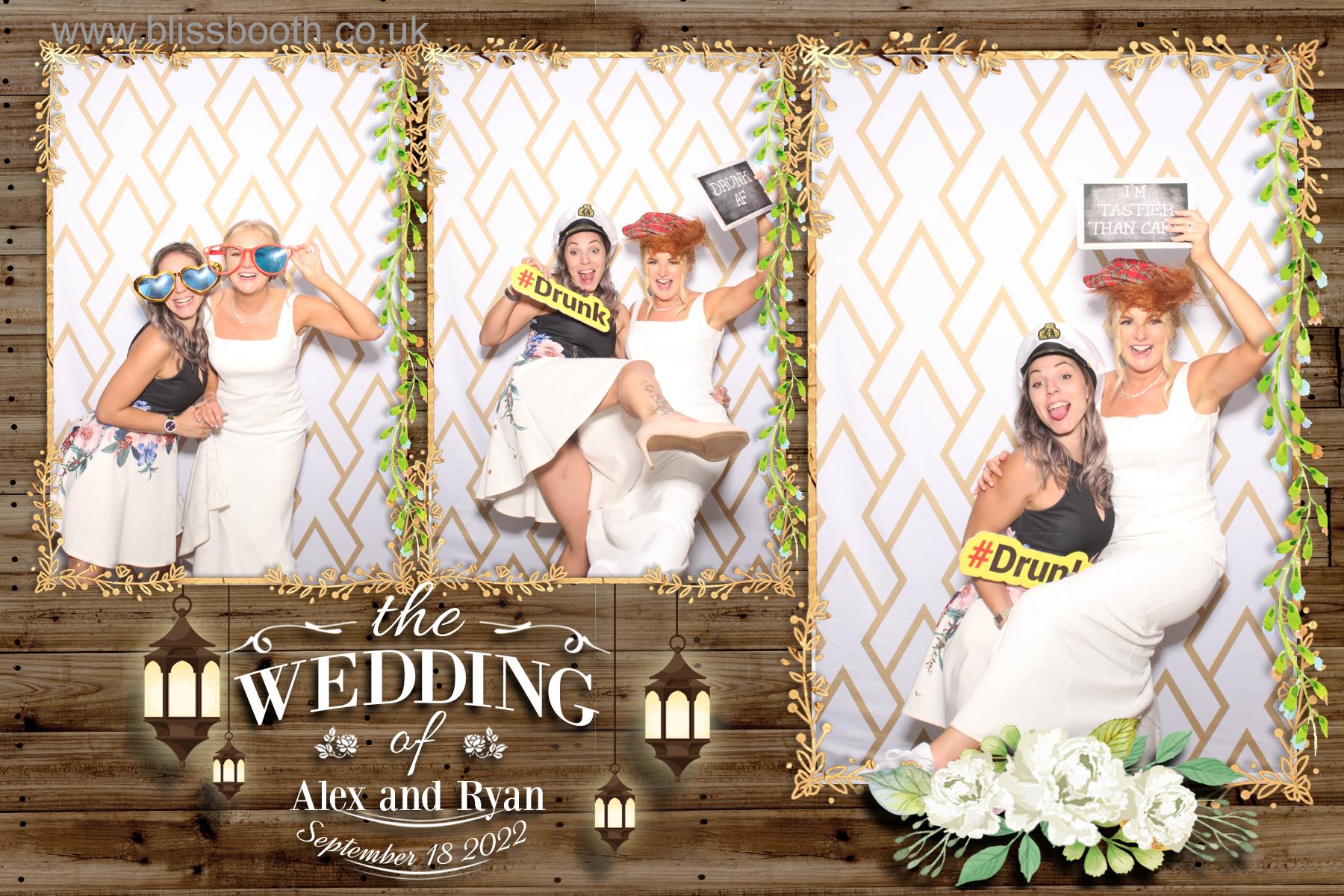 Alex and Ryan | View more photos from the event at gallery.blissbooth.co.uk/u/BlissBooth/Alex-and-Ryan