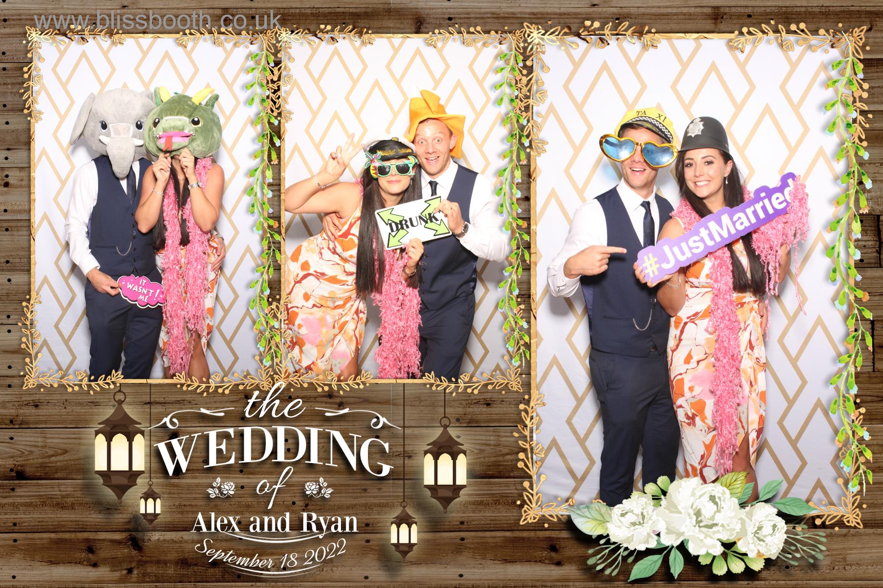 Alex and Ryan | View more photos from the event at gallery.blissbooth.co.uk/u/BlissBooth/Alex-and-Ryan