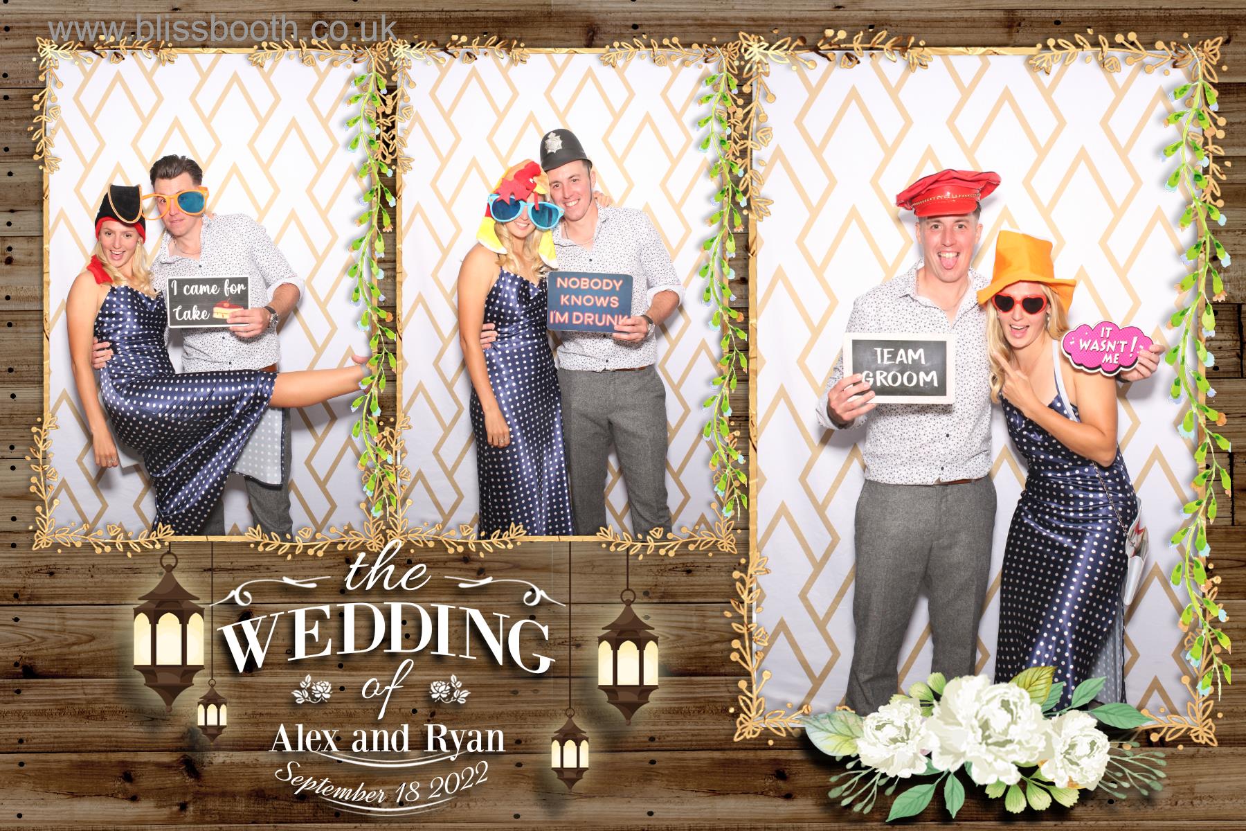 Alex and Ryan | View more photos from the event at gallery.blissbooth.co.uk/u/BlissBooth/Alex-and-Ryan