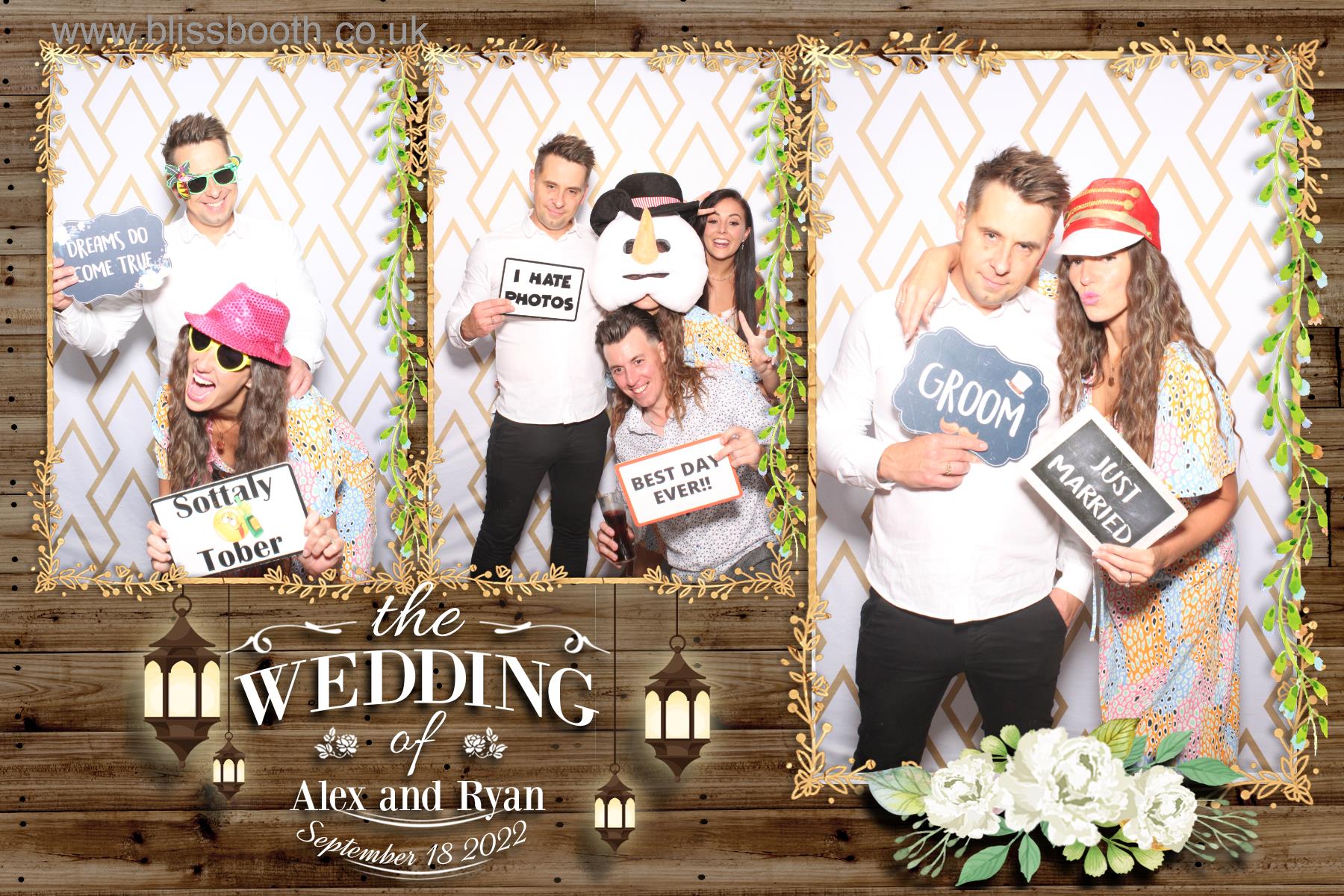 Alex and Ryan | View more photos from the event at gallery.blissbooth.co.uk/u/BlissBooth/Alex-and-Ryan