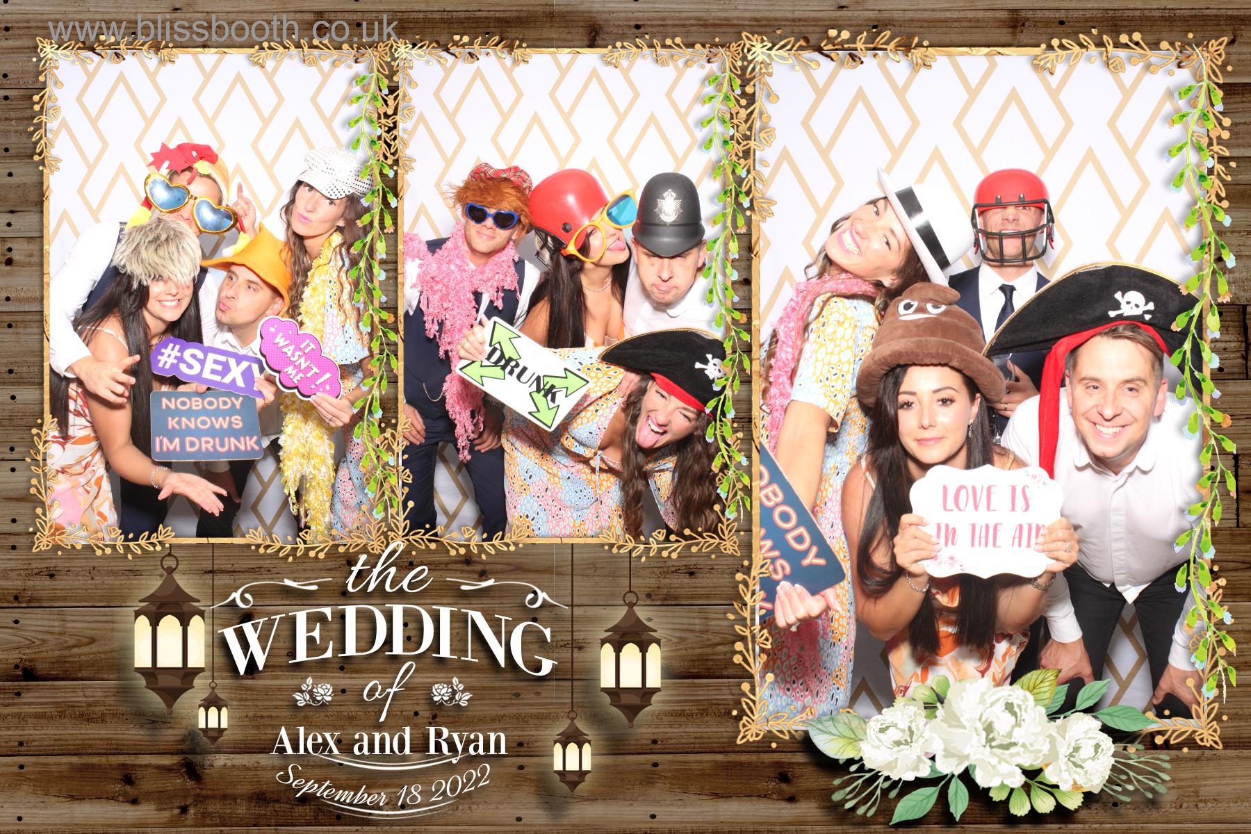 Alex and Ryan | View more photos from the event at gallery.blissbooth.co.uk/u/BlissBooth/Alex-and-Ryan