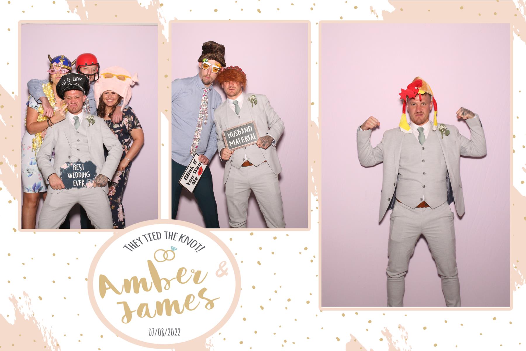 Amber and James | View more photos from the event at gallery.blissbooth.co.uk/u/BlissBooth/Amber-and-James