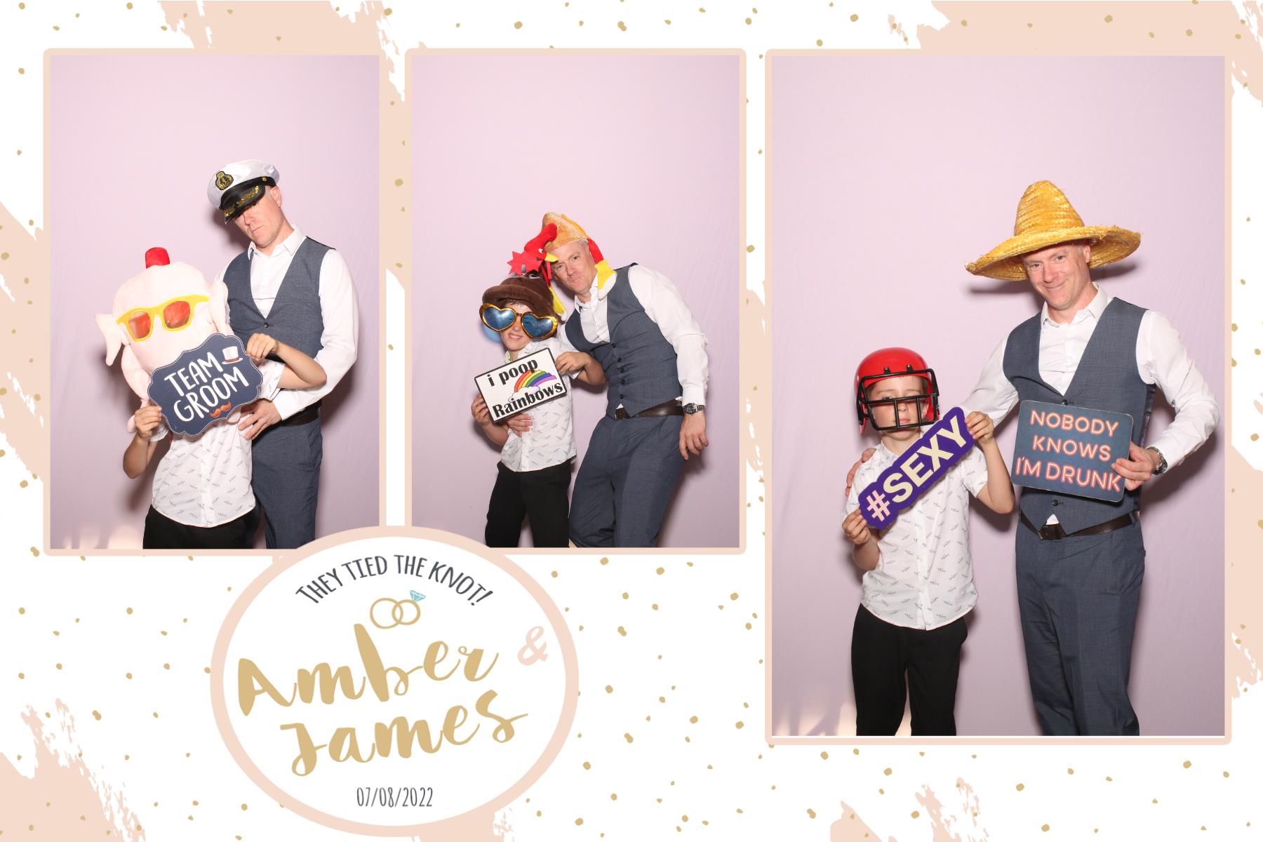 Amber and James | View more photos from the event at gallery.blissbooth.co.uk/u/BlissBooth/Amber-and-James