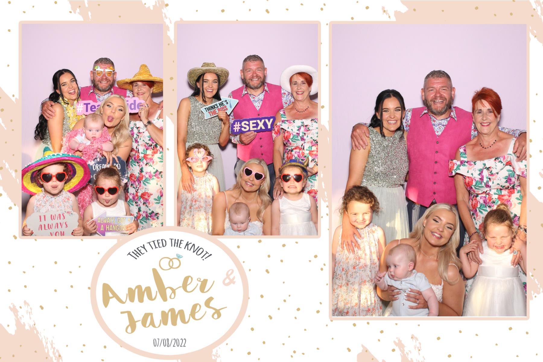 Amber and James | View more photos from the event at gallery.blissbooth.co.uk/u/BlissBooth/Amber-and-James