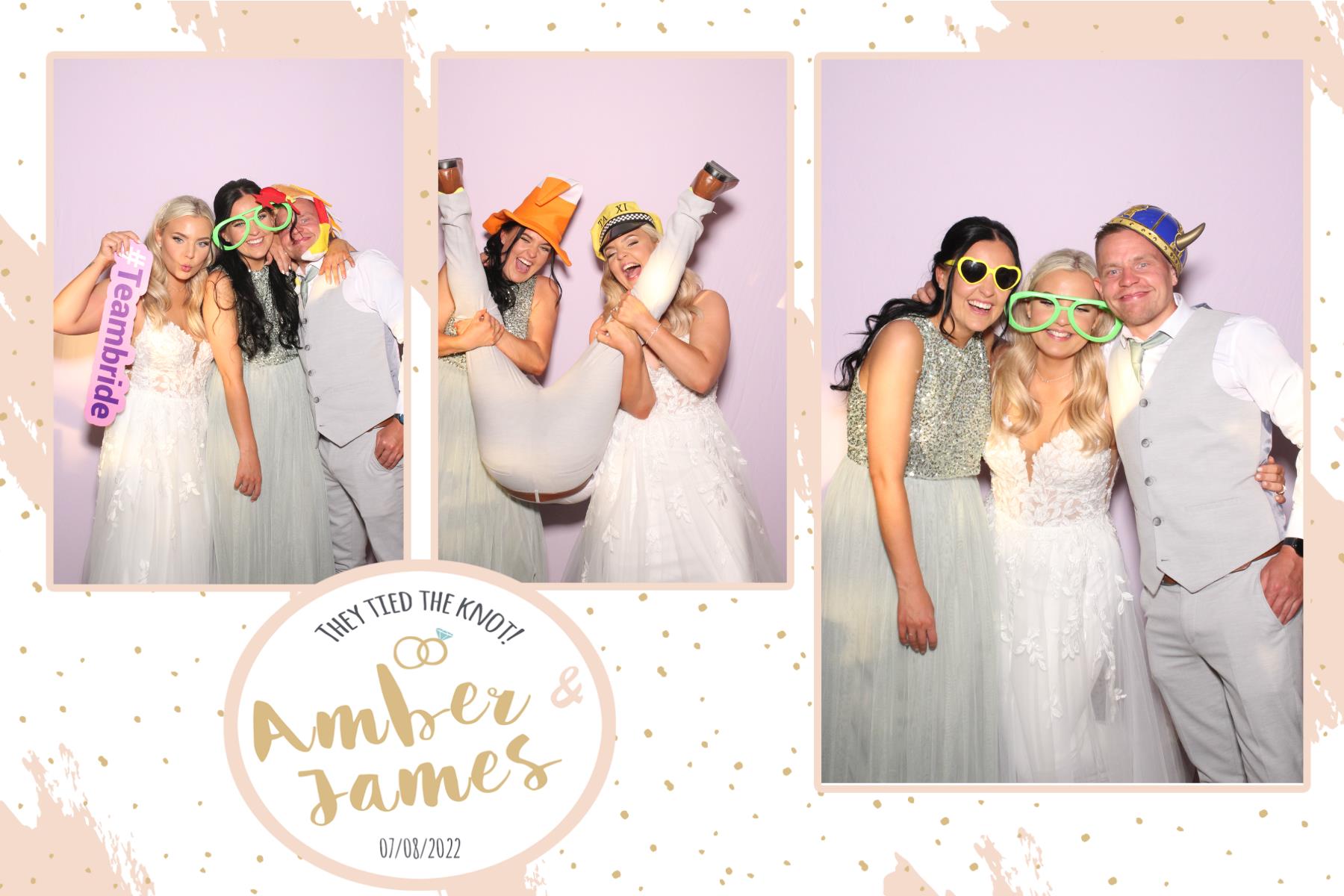 Amber and James | View more photos from the event at gallery.blissbooth.co.uk/u/BlissBooth/Amber-and-James