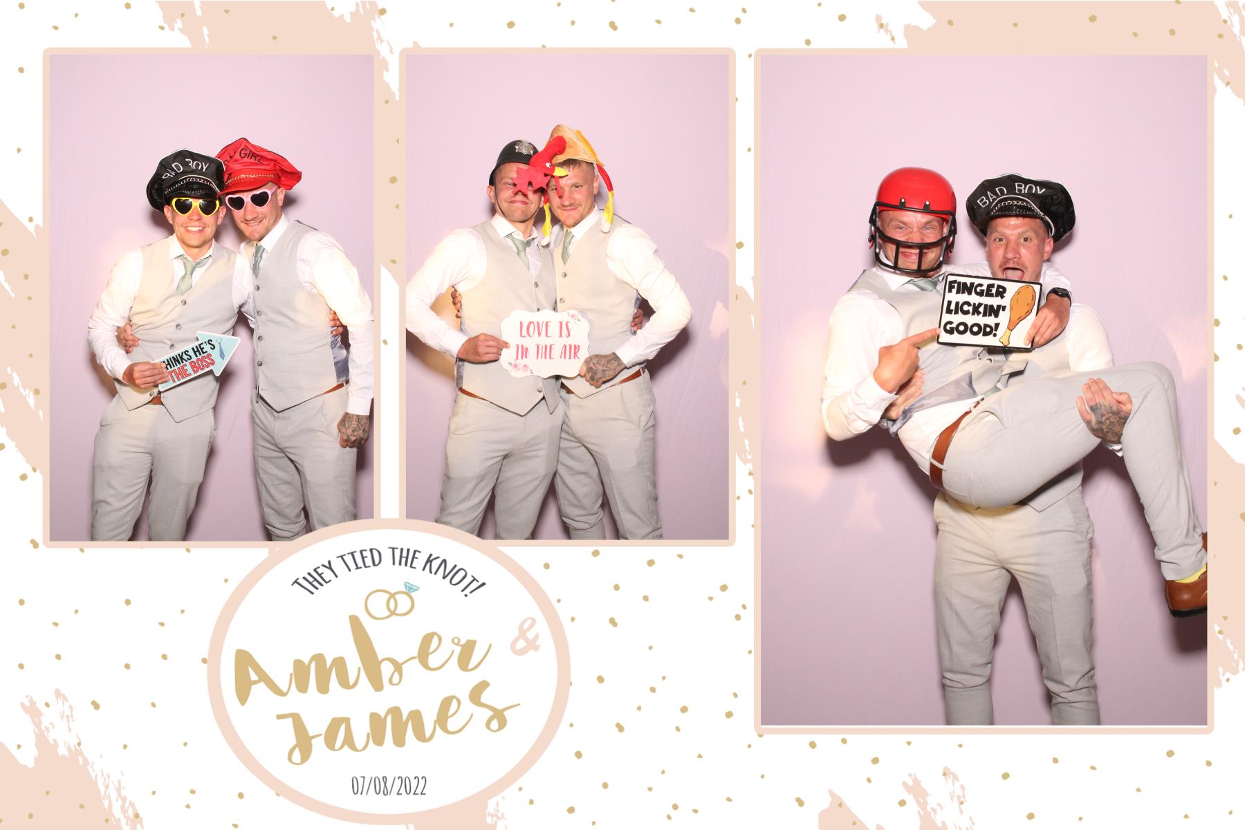 Amber and James | View more photos from the event at gallery.blissbooth.co.uk/u/BlissBooth/Amber-and-James