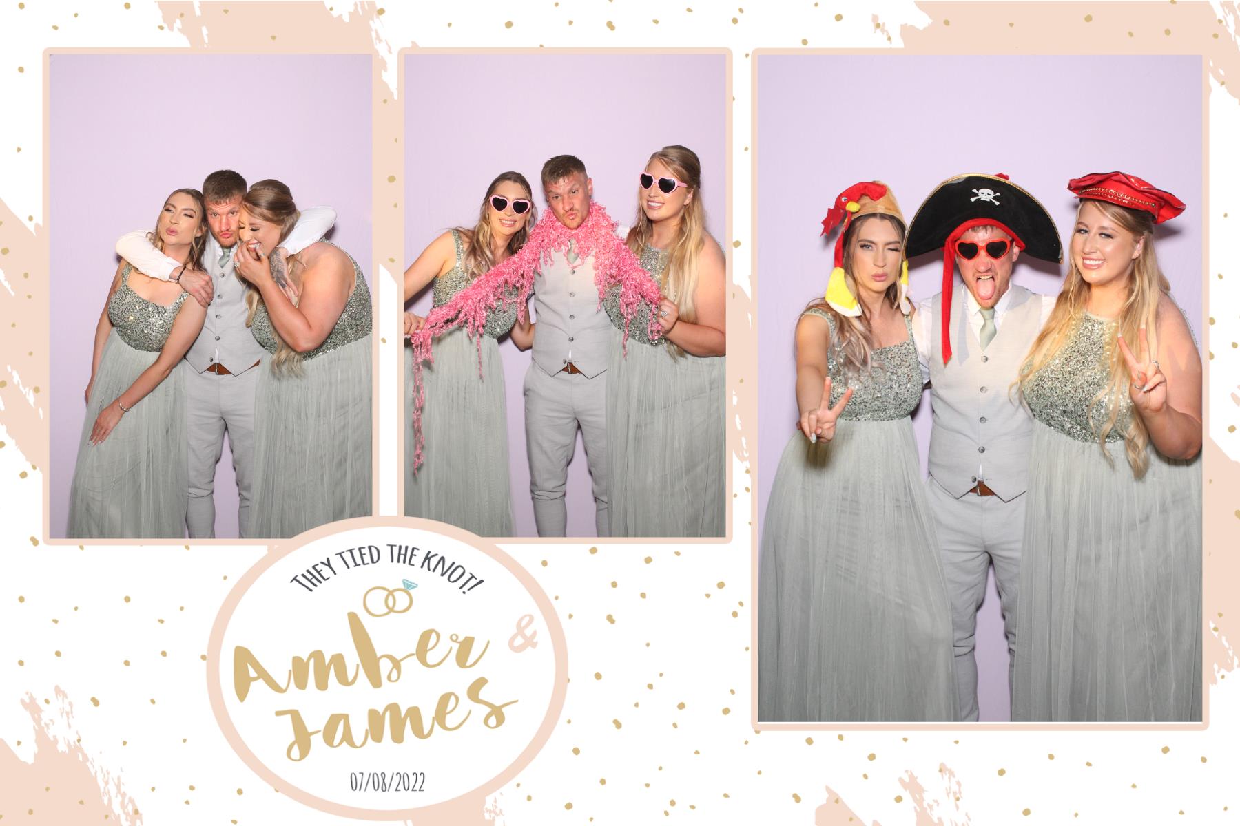 Amber and James | View more photos from the event at gallery.blissbooth.co.uk/u/BlissBooth/Amber-and-James
