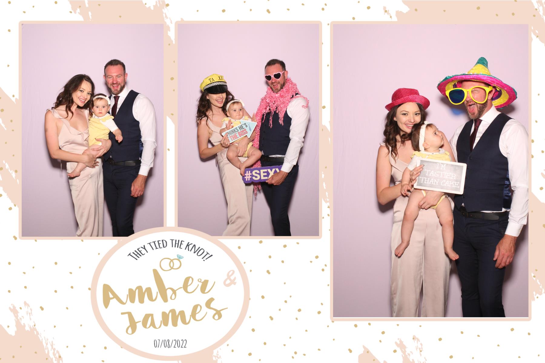 Amber and James | View more photos from the event at gallery.blissbooth.co.uk/u/BlissBooth/Amber-and-James
