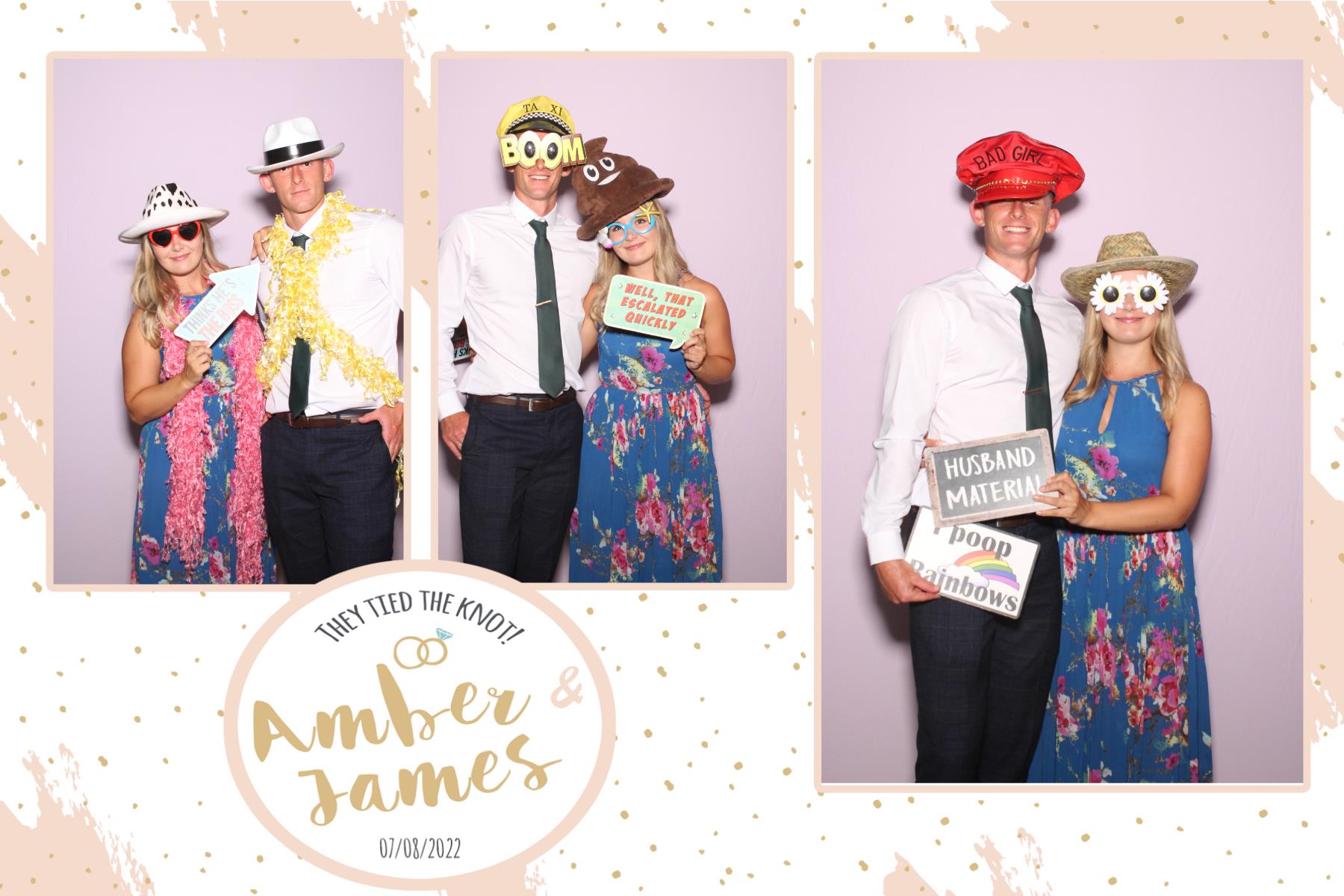 Amber and James | View more photos from the event at gallery.blissbooth.co.uk/u/BlissBooth/Amber-and-James