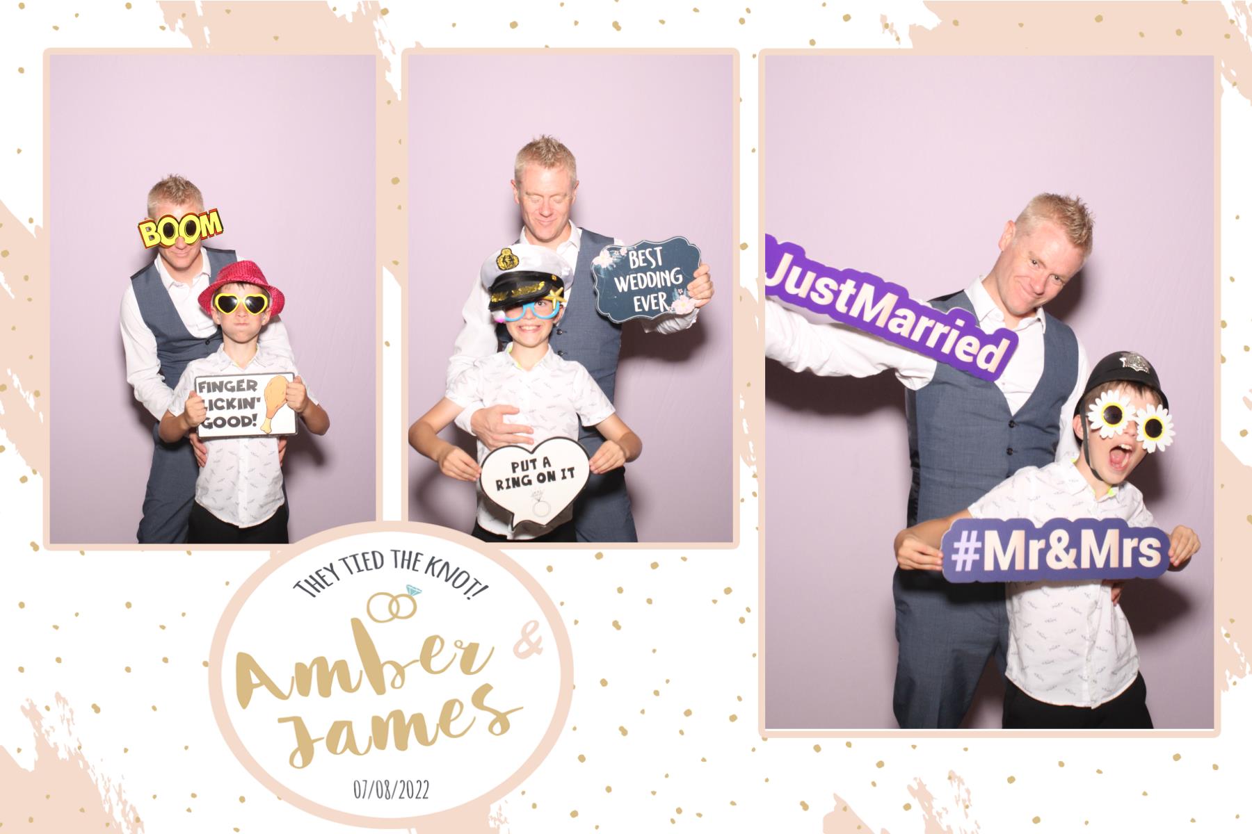 Amber and James | View more photos from the event at gallery.blissbooth.co.uk/u/BlissBooth/Amber-and-James