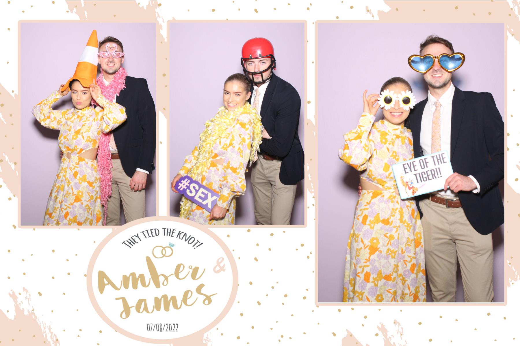 Amber and James | View more photos from the event at gallery.blissbooth.co.uk/u/BlissBooth/Amber-and-James