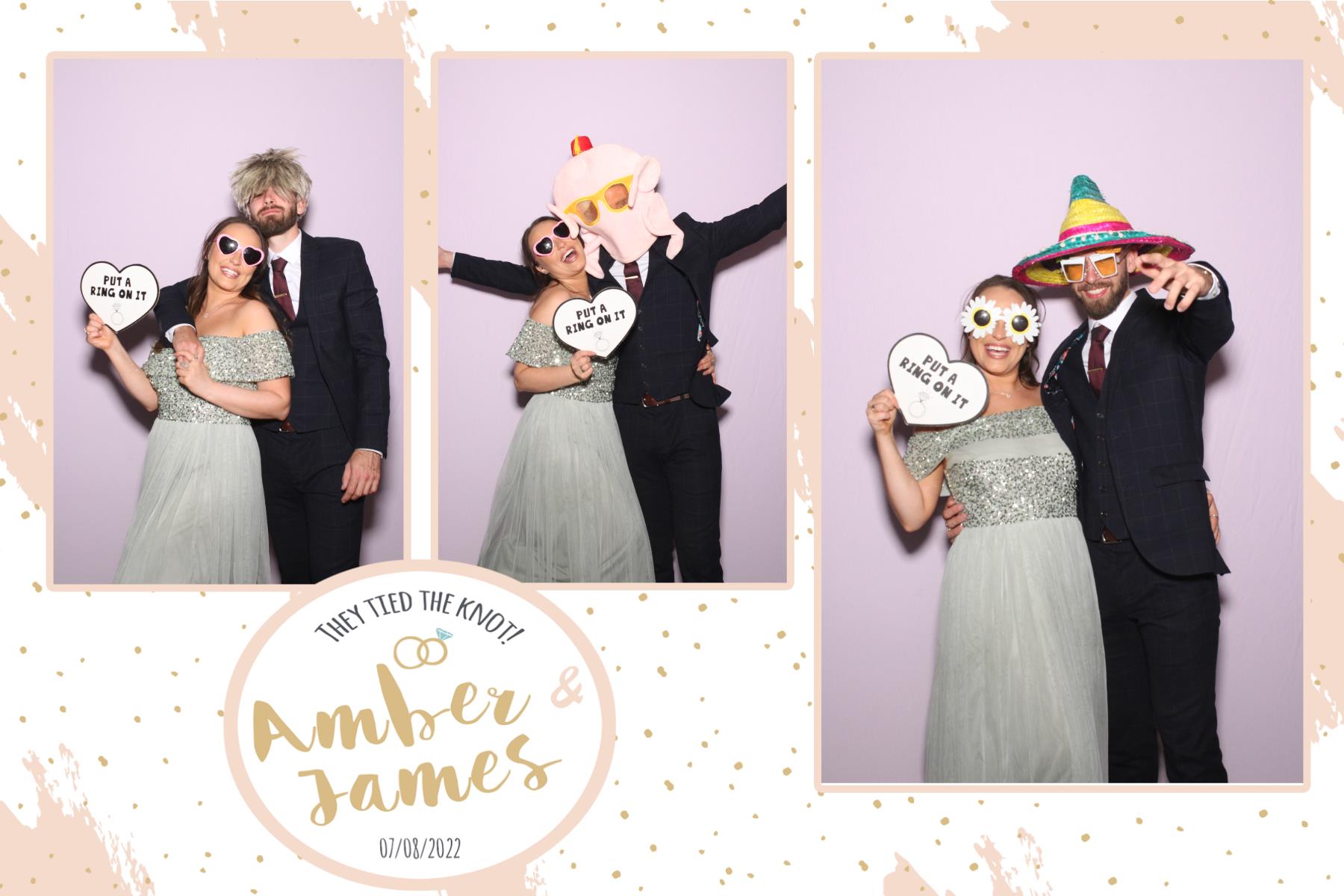 Amber and James | View more photos from the event at gallery.blissbooth.co.uk/u/BlissBooth/Amber-and-James