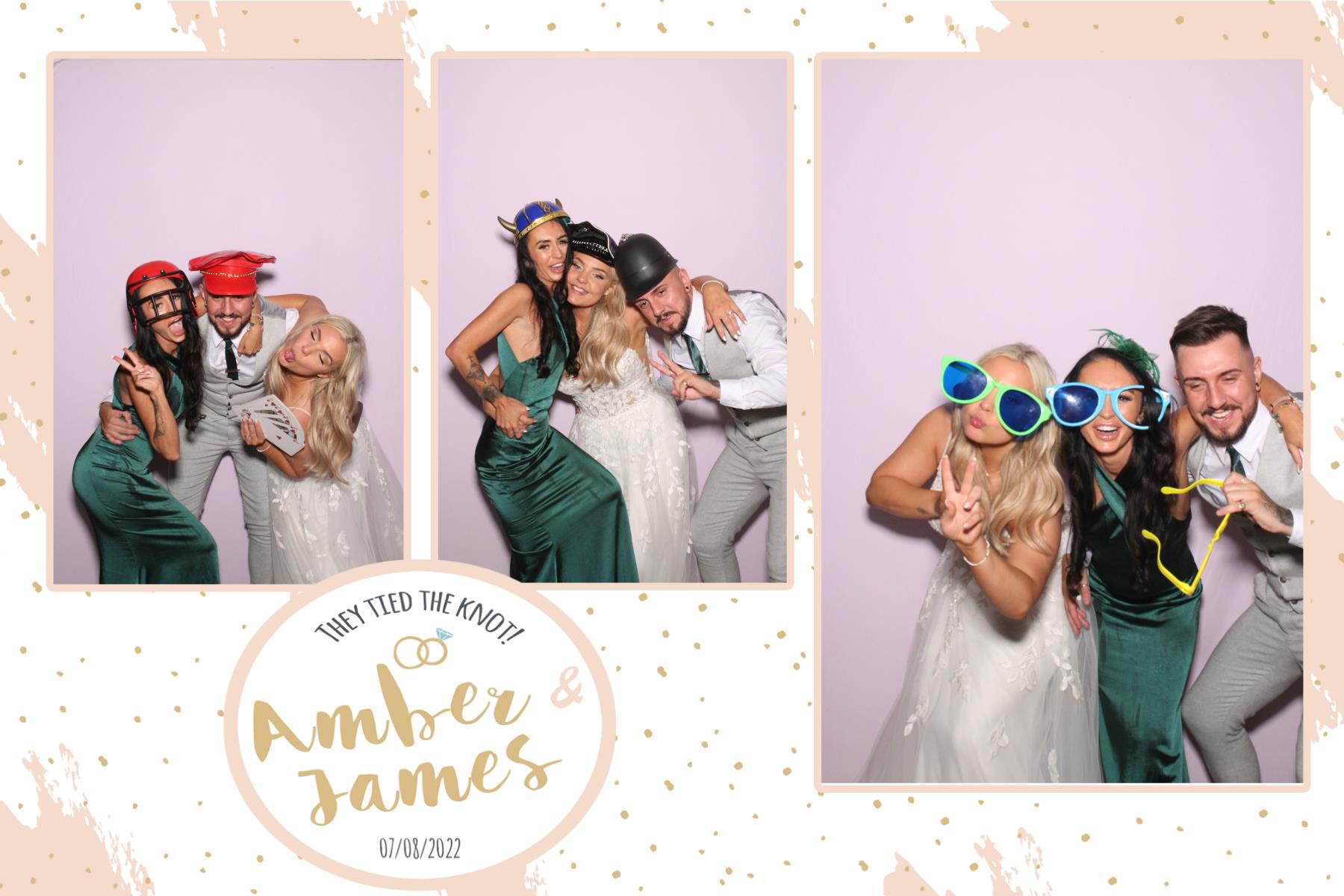 Amber and James | View more photos from the event at gallery.blissbooth.co.uk/u/BlissBooth/Amber-and-James