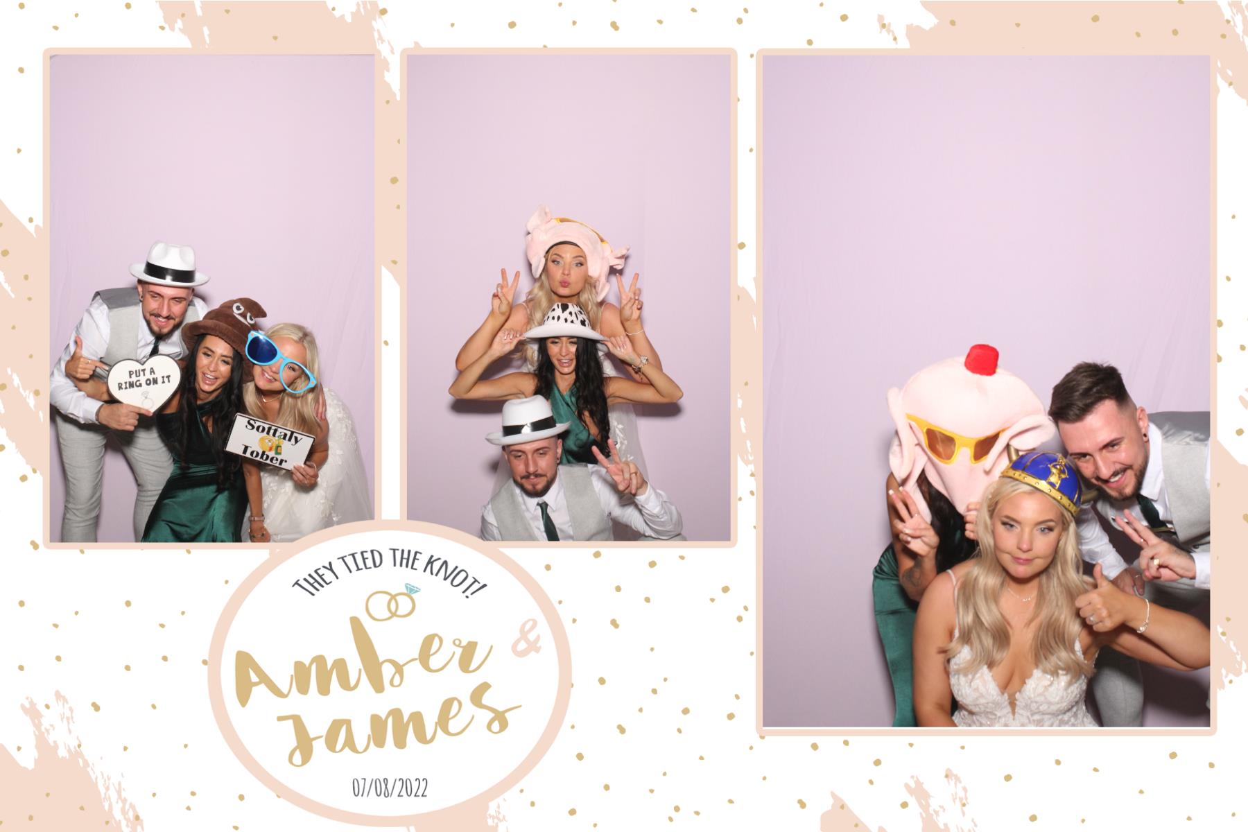 Amber and James | View more photos from the event at gallery.blissbooth.co.uk/u/BlissBooth/Amber-and-James
