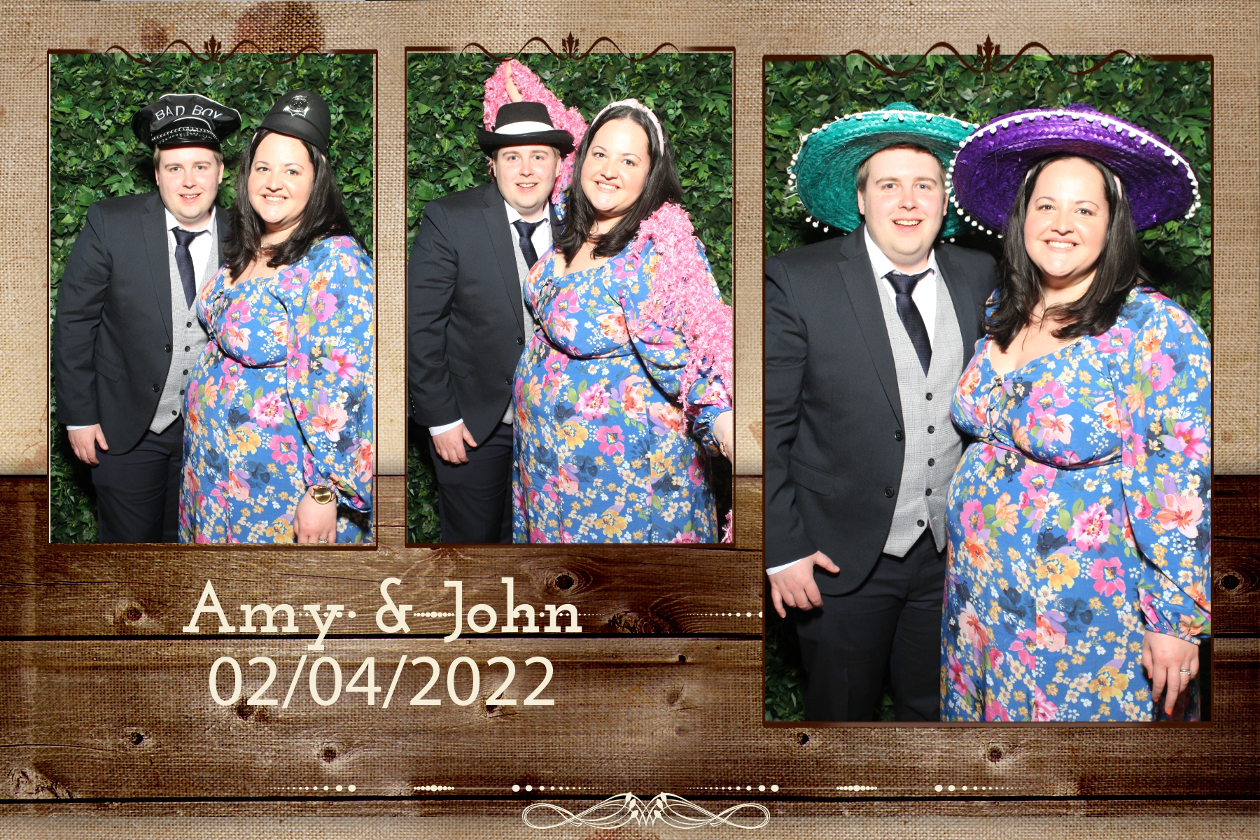 Amy and John | View more photos from the event at gallery.blissbooth.co.uk/u/BlissBooth/Amy-and-John
