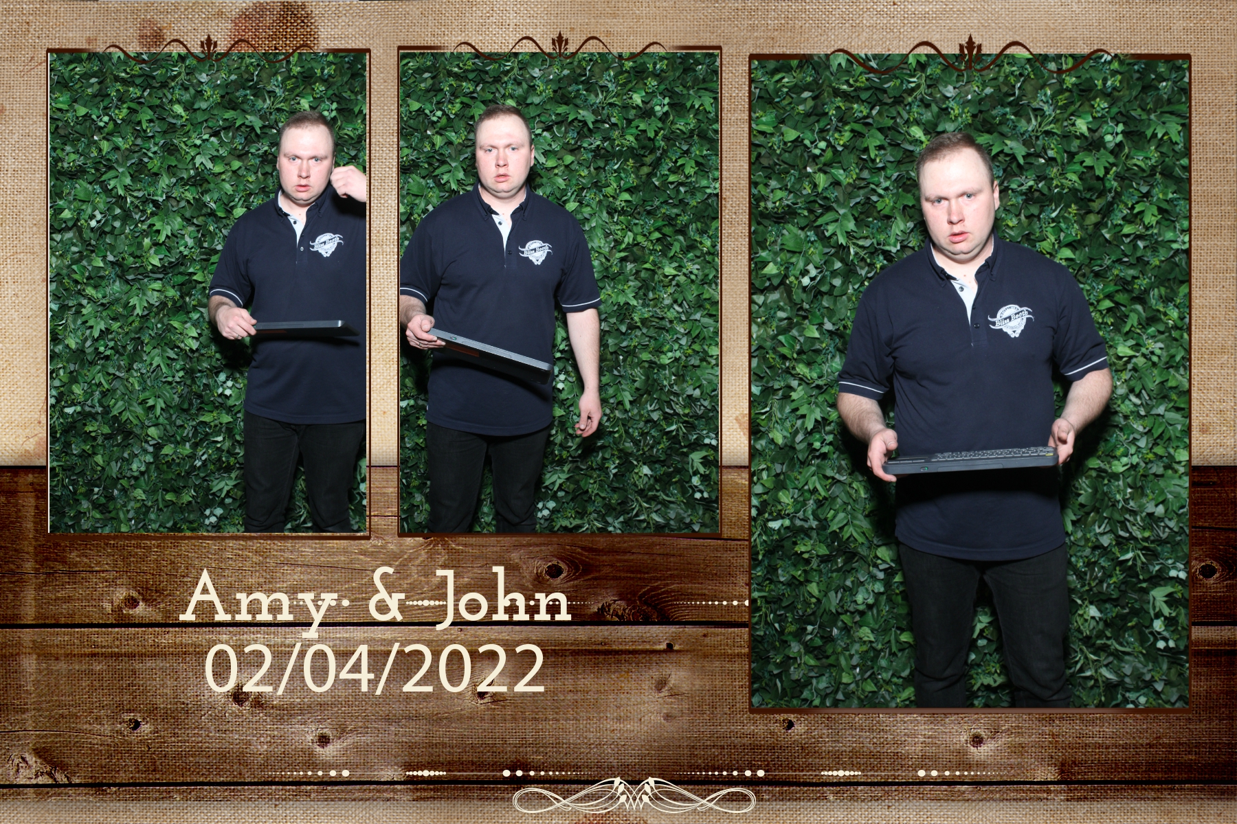 Amy and John | View more photos from the event at gallery.blissbooth.co.uk/u/BlissBooth/Amy-and-John