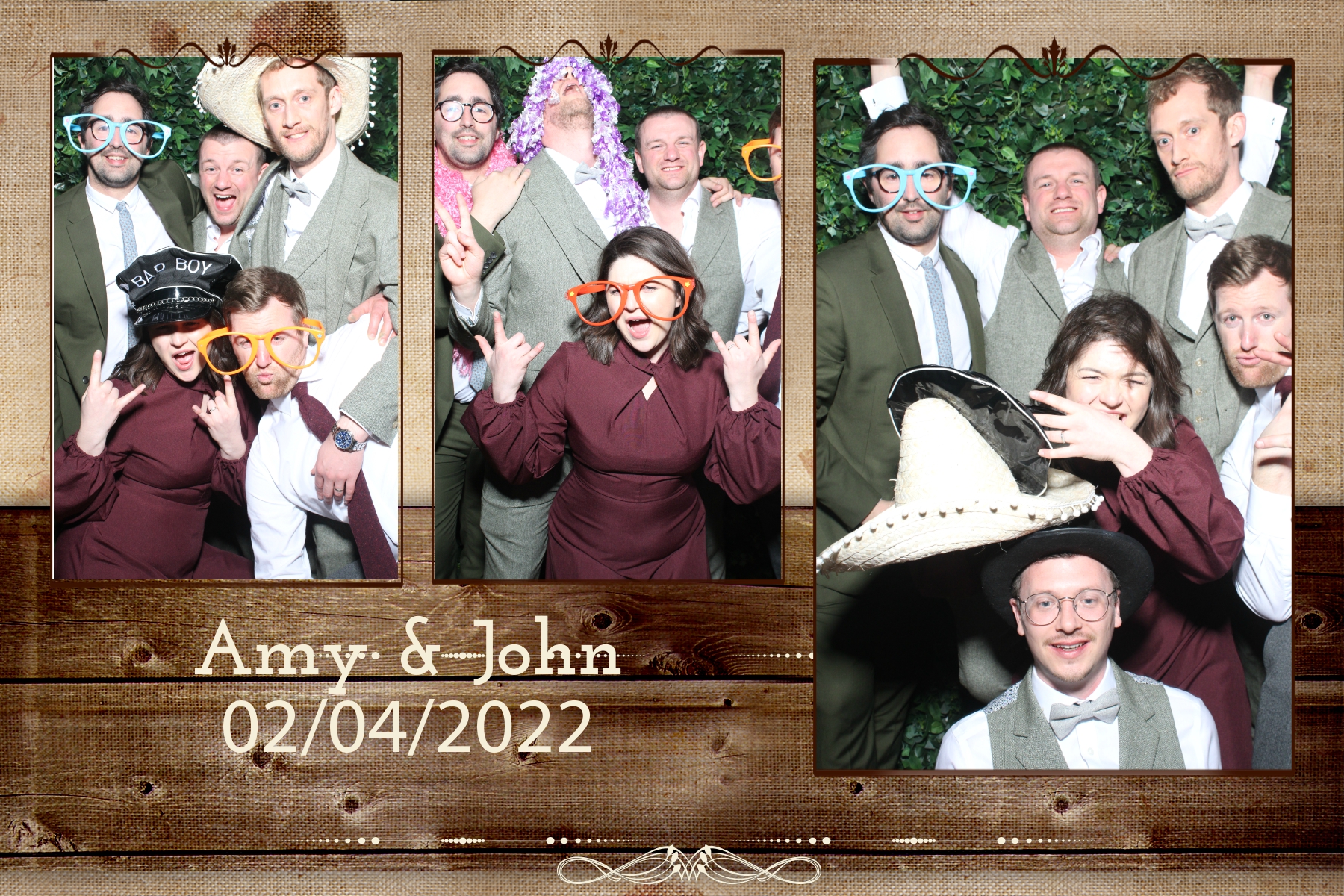 Amy and John | View more photos from the event at gallery.blissbooth.co.uk/u/BlissBooth/Amy-and-John