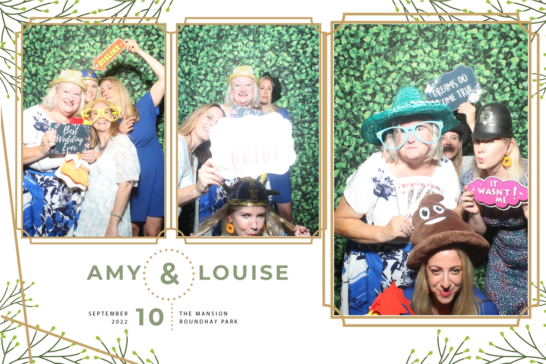 Amy and Louise | View more photos from the event at gallery.blissbooth.co.uk/u/BlissBooth/Amy-and-Louise