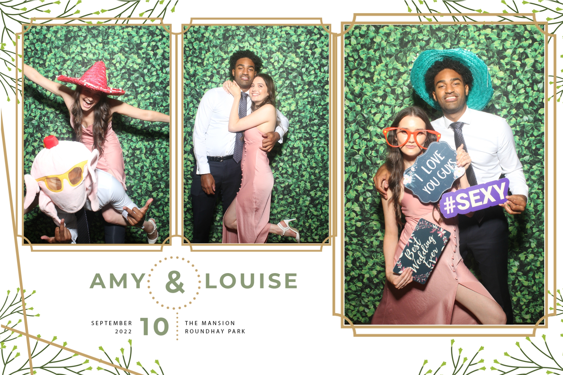 Amy and Louise | View more photos from the event at gallery.blissbooth.co.uk/u/BlissBooth/Amy-and-Louise