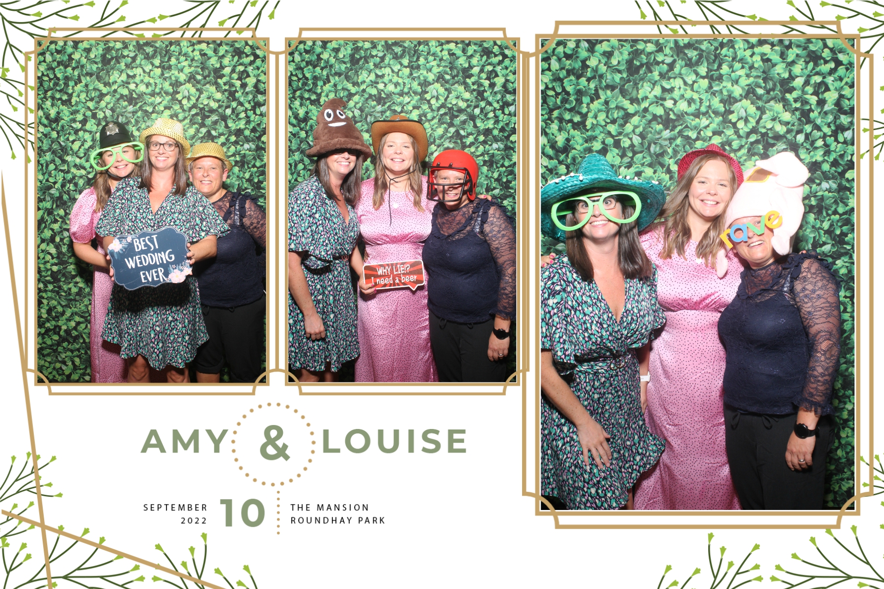 Amy and Louise | View more photos from the event at gallery.blissbooth.co.uk/u/BlissBooth/Amy-and-Louise